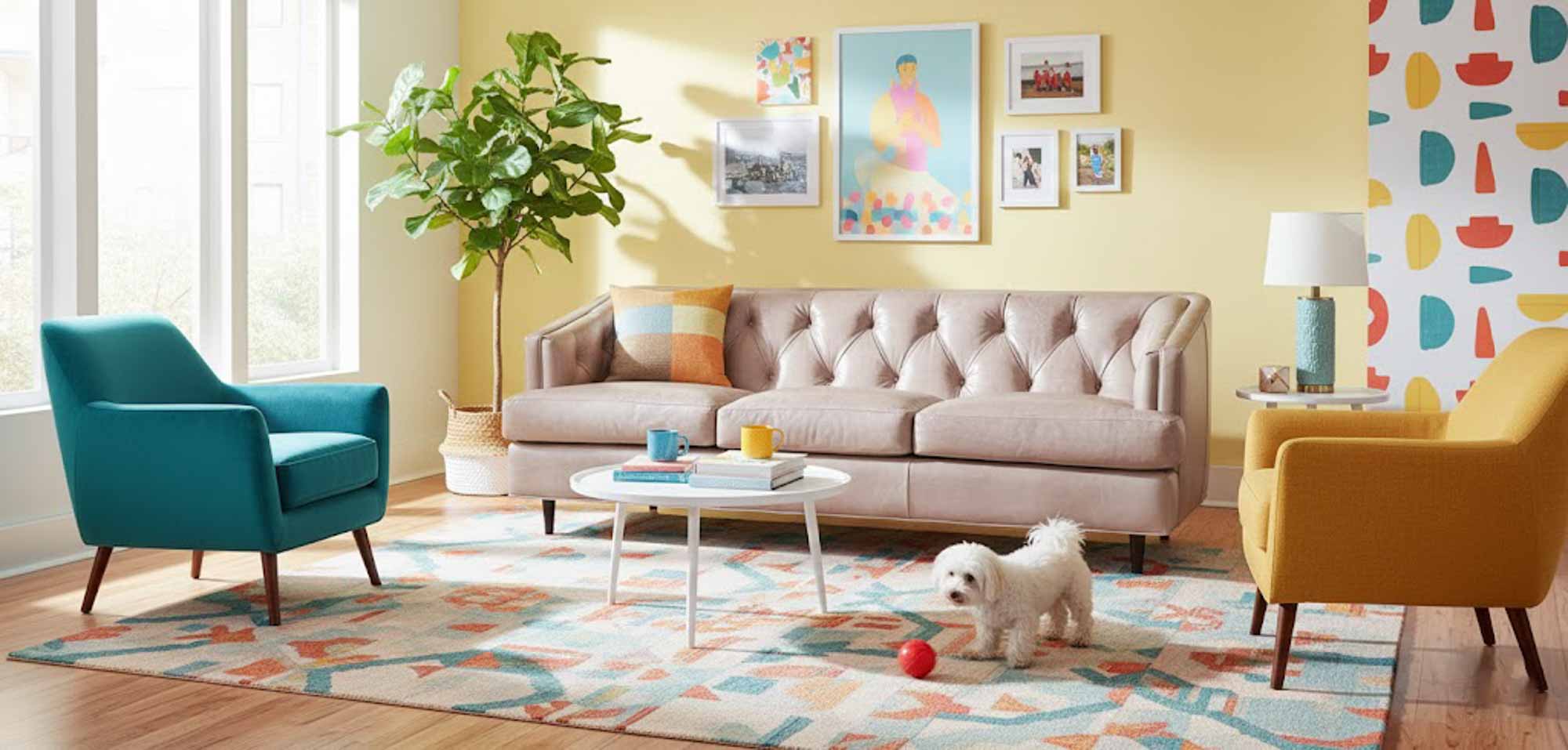 Abbey Leather Sofa - Image 10