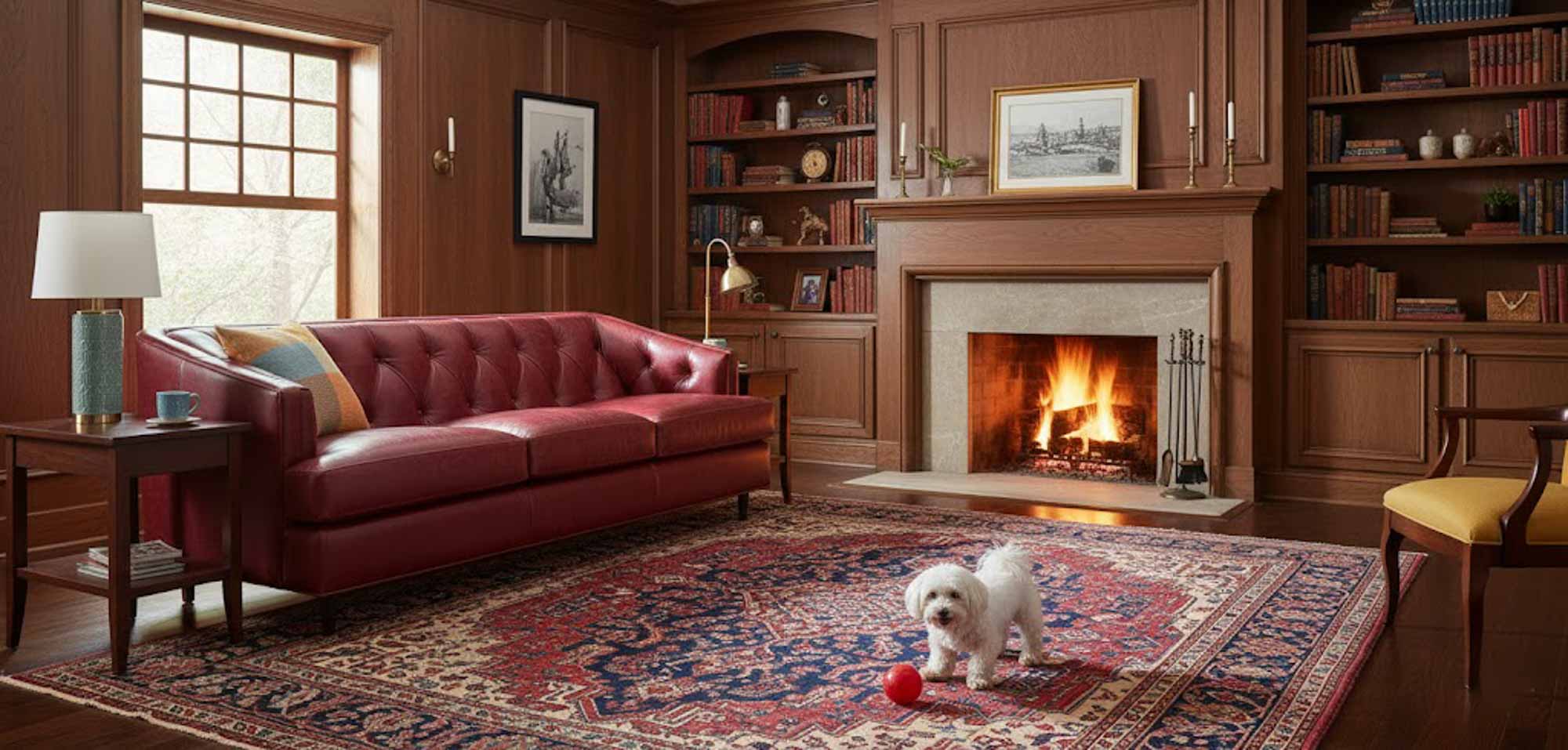 Abbey Leather Sofa - Image 5