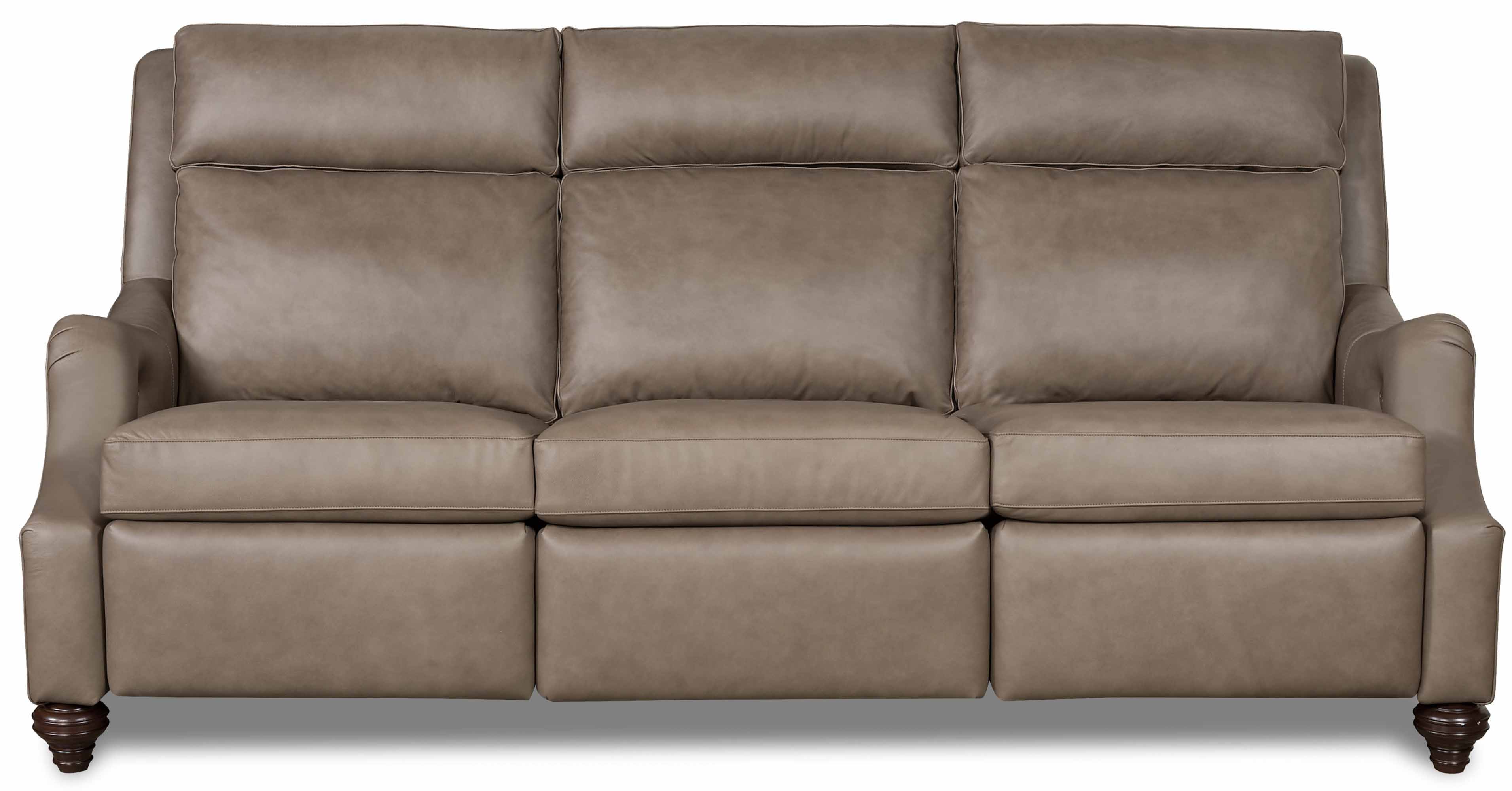 Abigail Leather Power Reclining Sofa With Articulating Headrest - Image 2