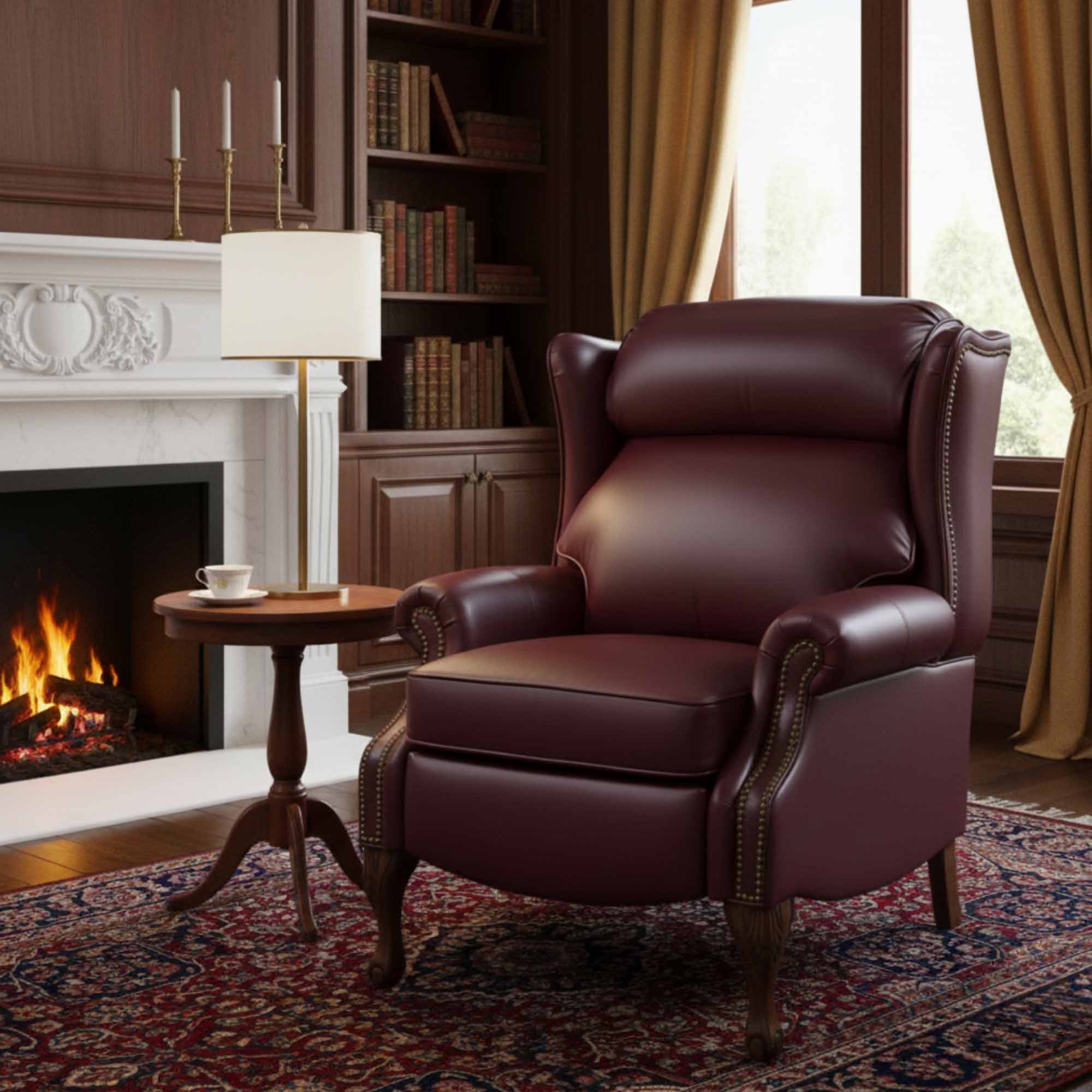 Alexandria Leather Recliner - Image 6