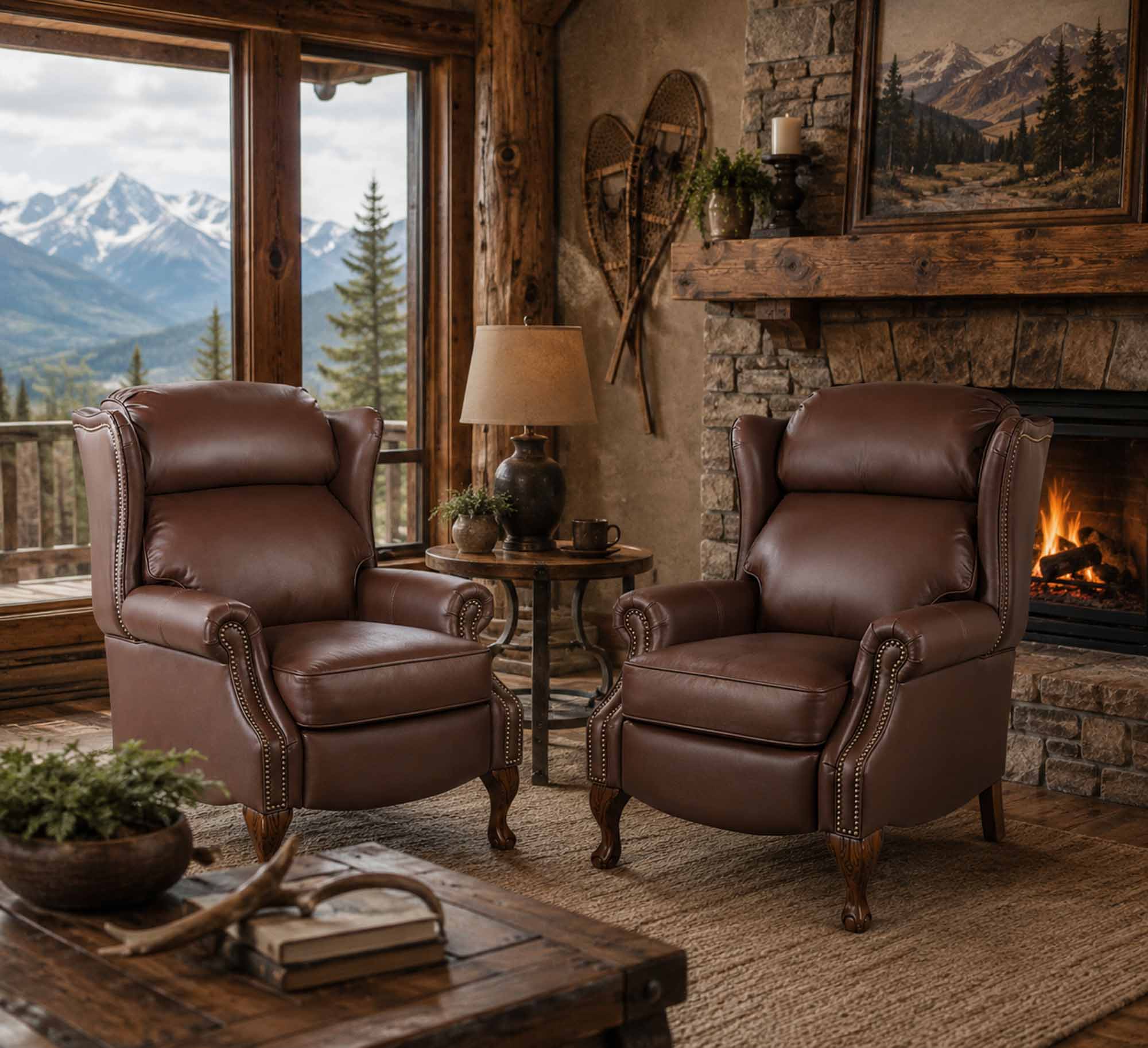 Alexandria Leather Recliner - Image 8