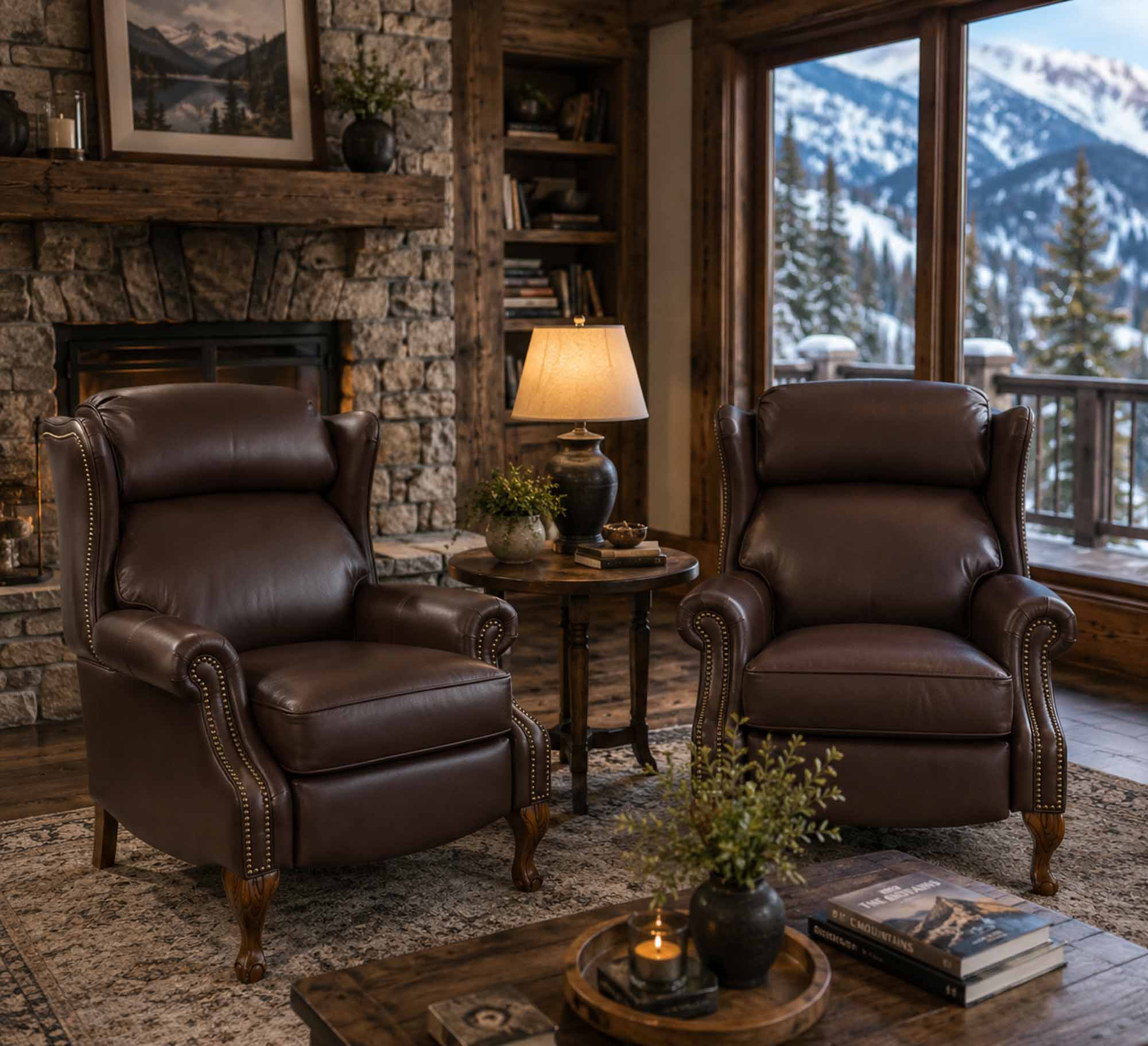 Alexandria Leather Recliner - Image 9