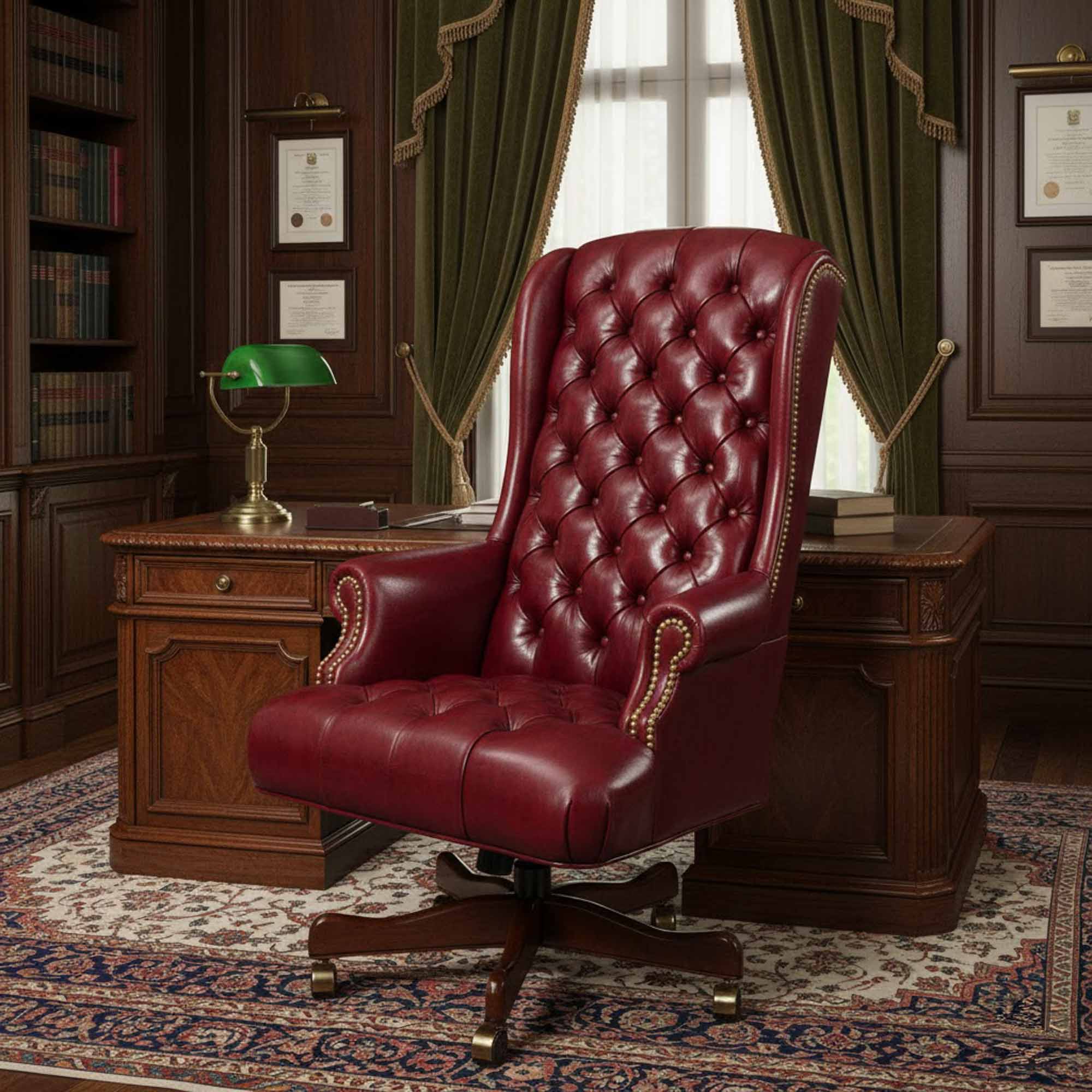 American Leather Executive Chair (Swivel Tilt) - Image 3