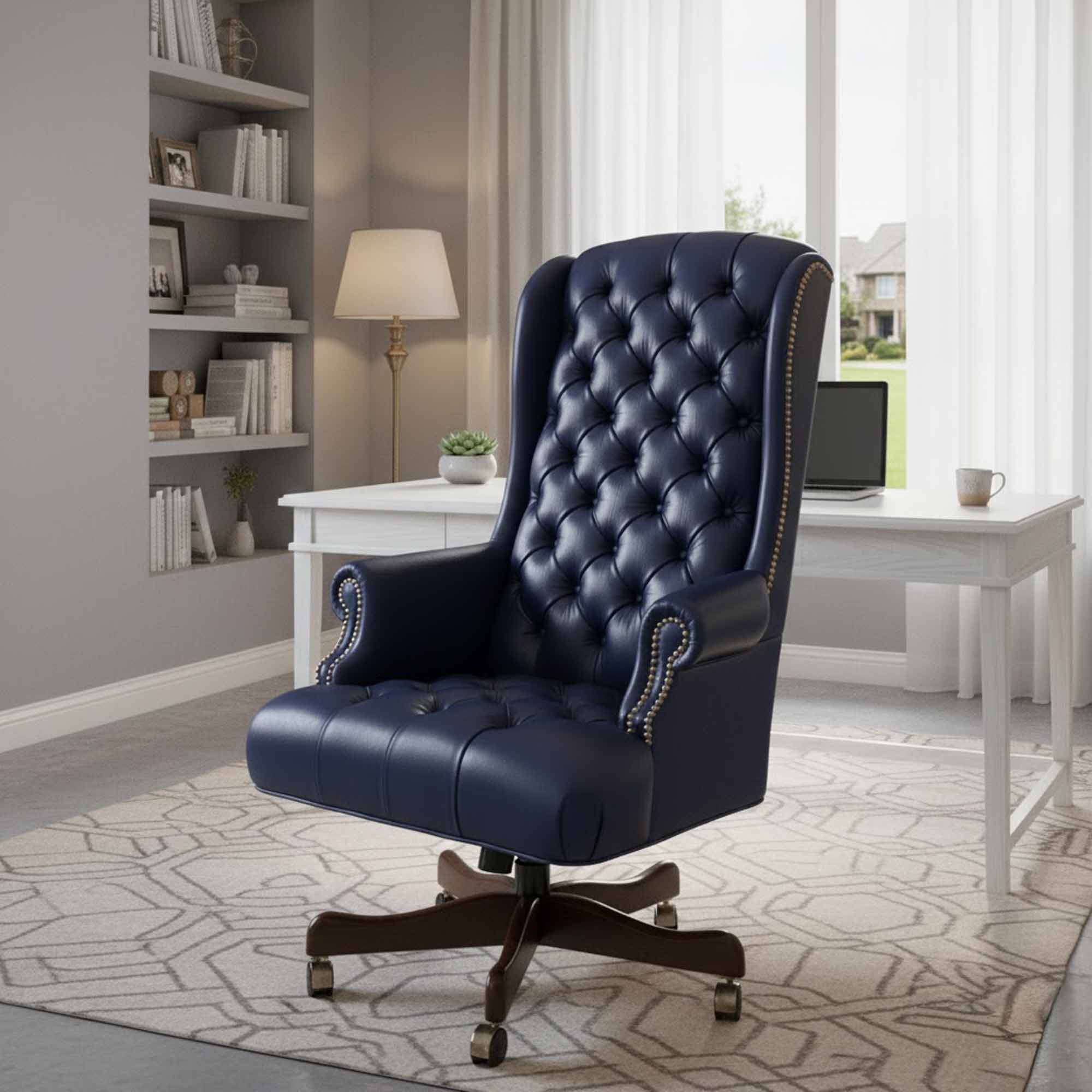 American Leather Executive Chair (Swivel Tilt) - Image 6