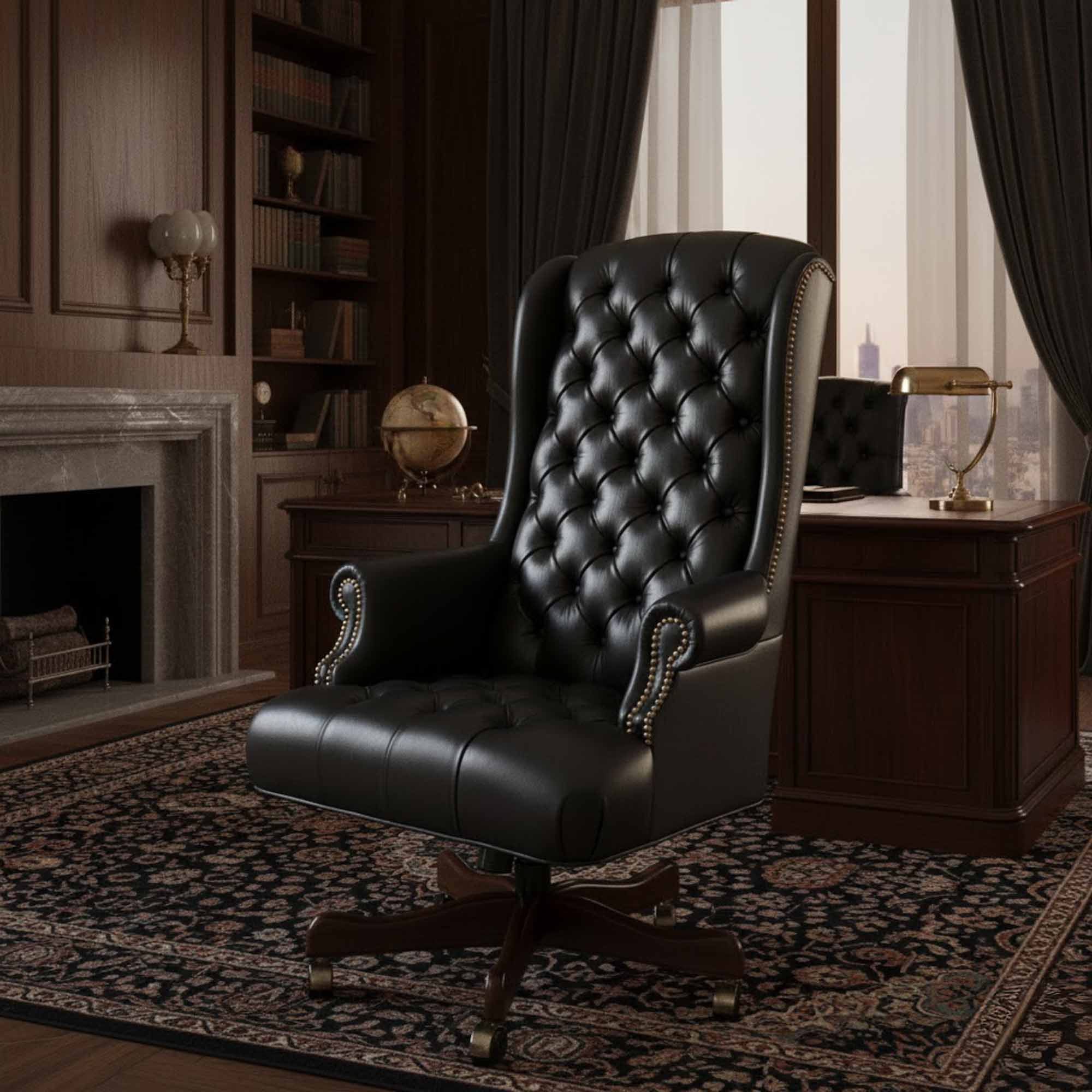 American Leather Executive Chair (Swivel Tilt) - Image 7