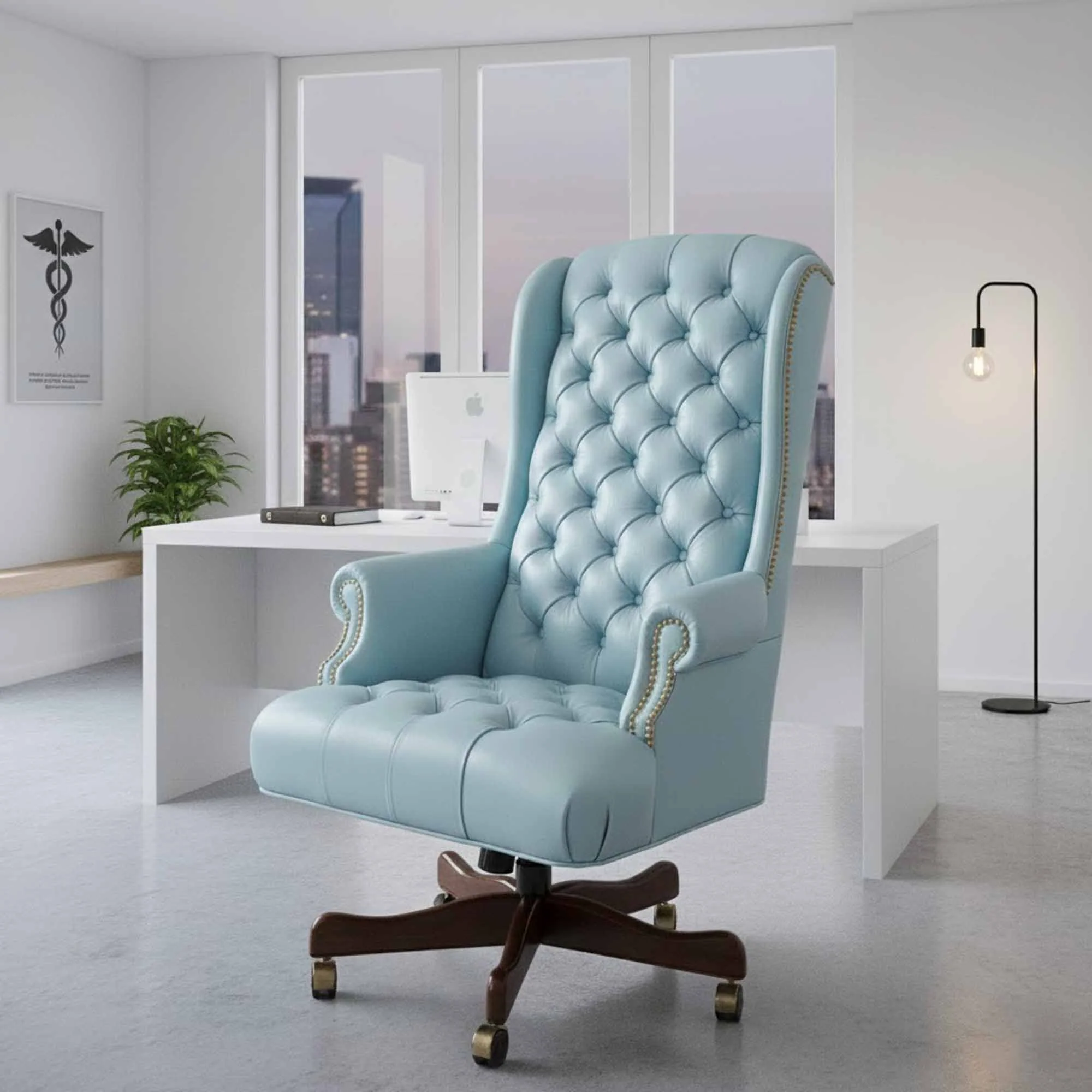American Leather Executive Chair (Swivel Tilt) - Image 8