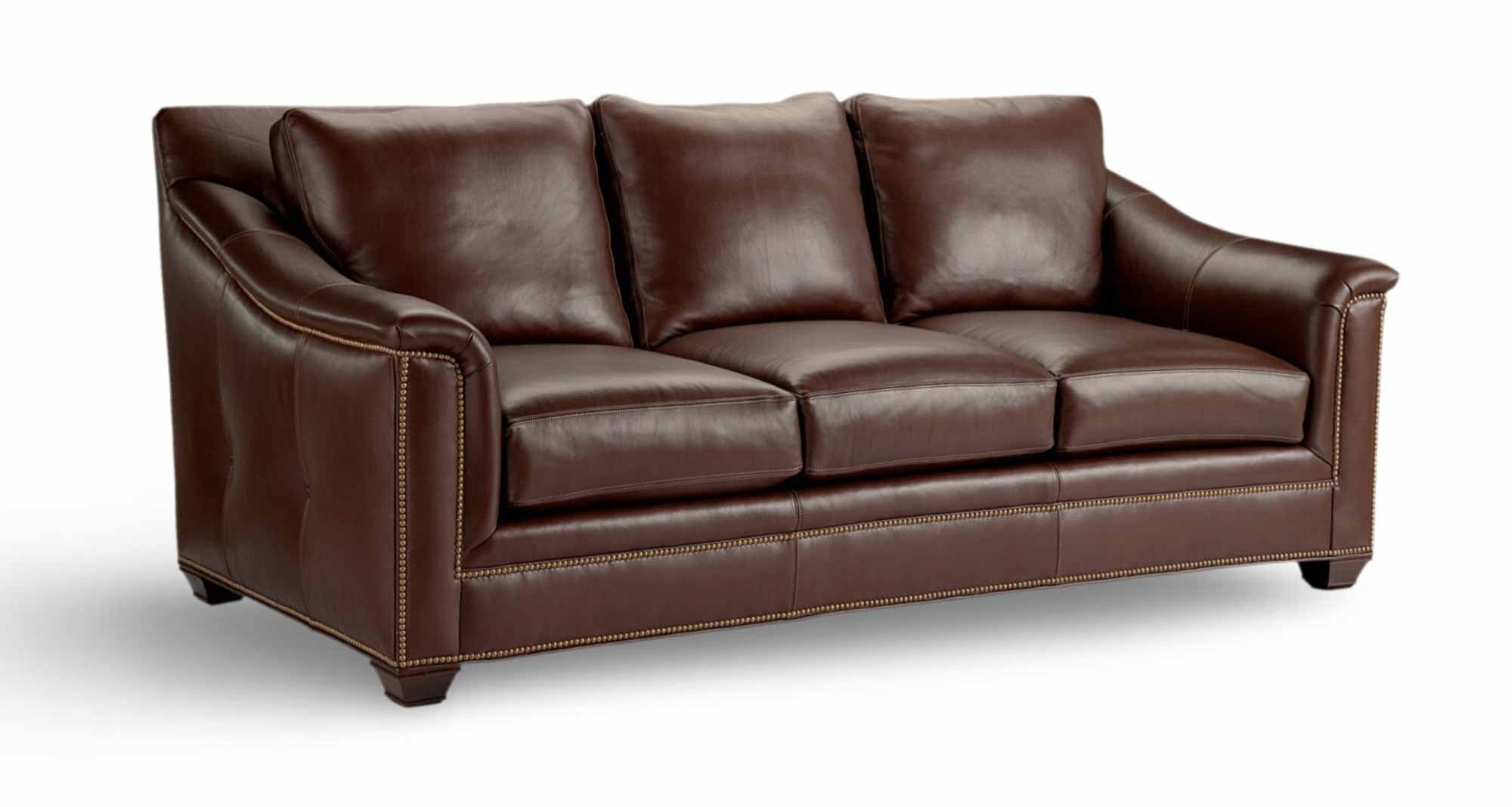 Ava Leather Queen Size Sofa Sleeper