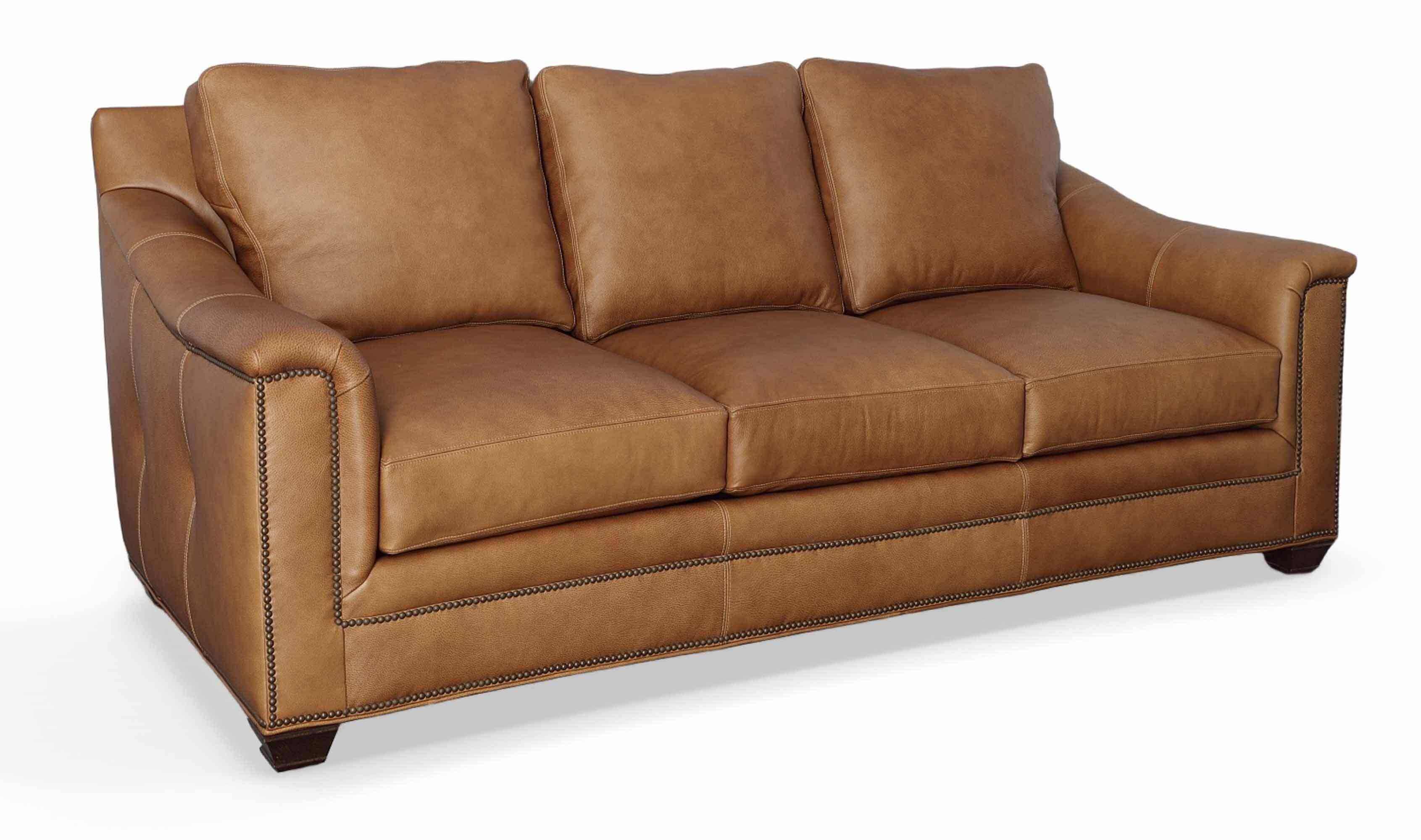 Ava Leather Queen Size Sofa Sleeper - Image 2