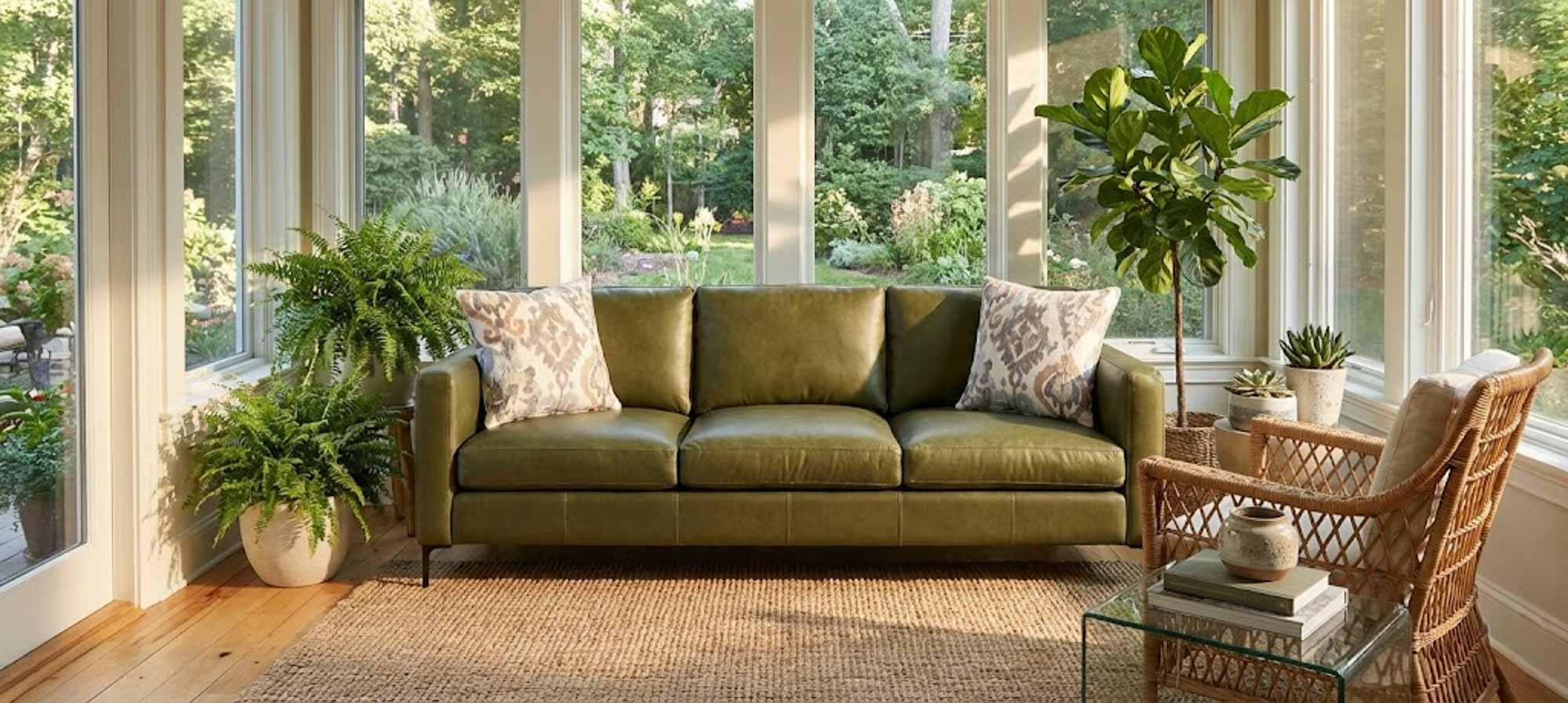 Balo Leather Sofa - Image 4