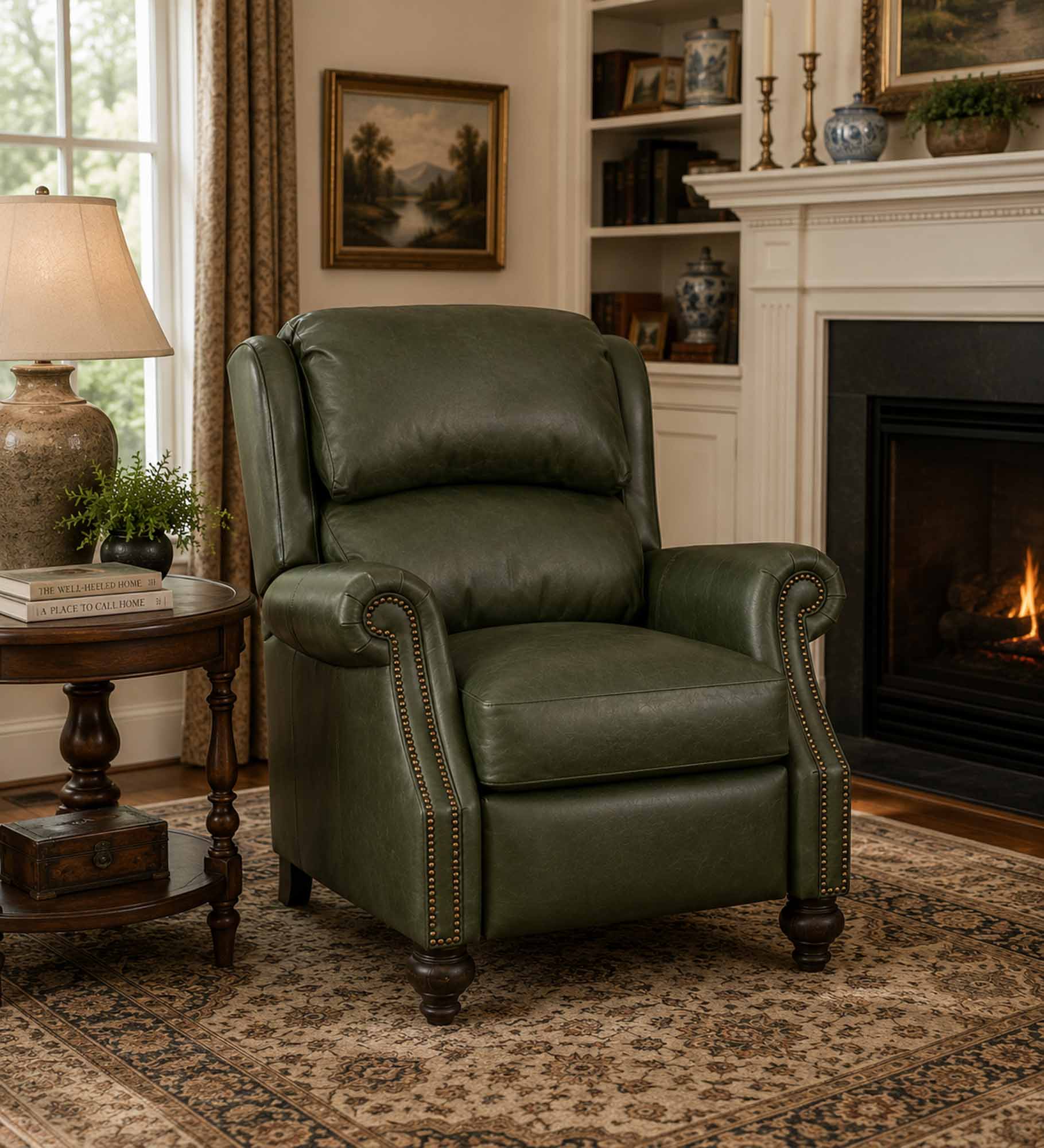 Bancroft Leather Recliner - Image 4