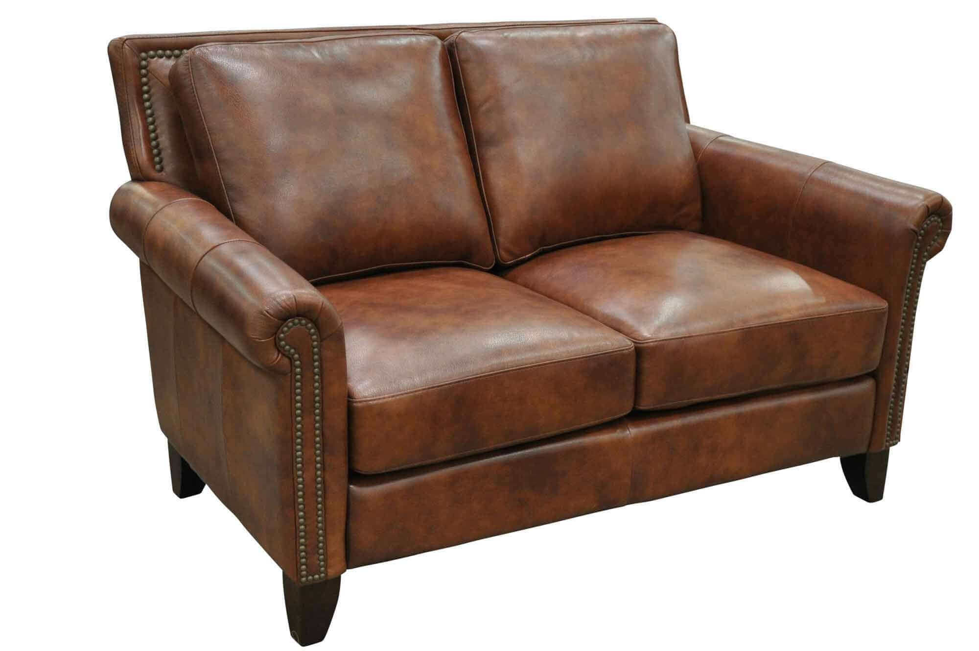 Benjamin Leather Loveseat