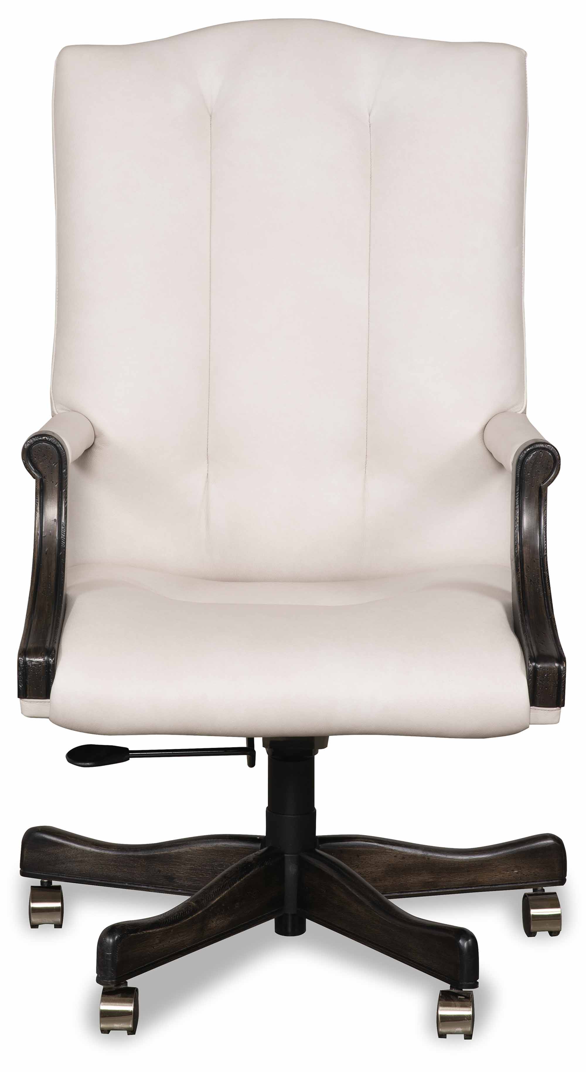 Blake Leather Swivel Tilt Chair - Image 3