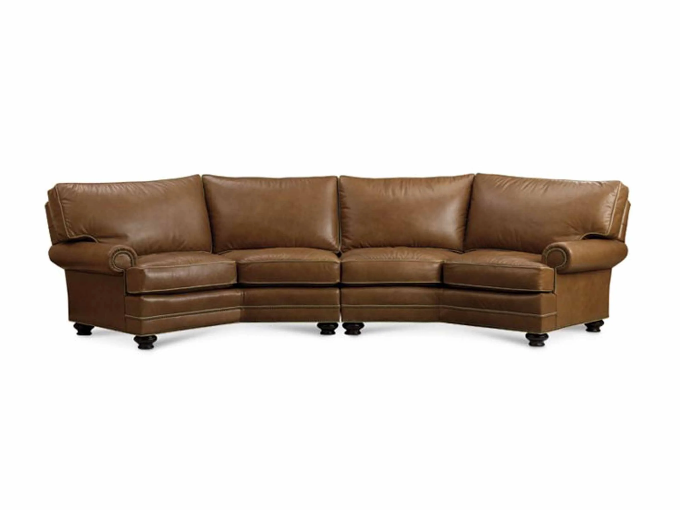 Bon Aire Leather Sectional - Image 3