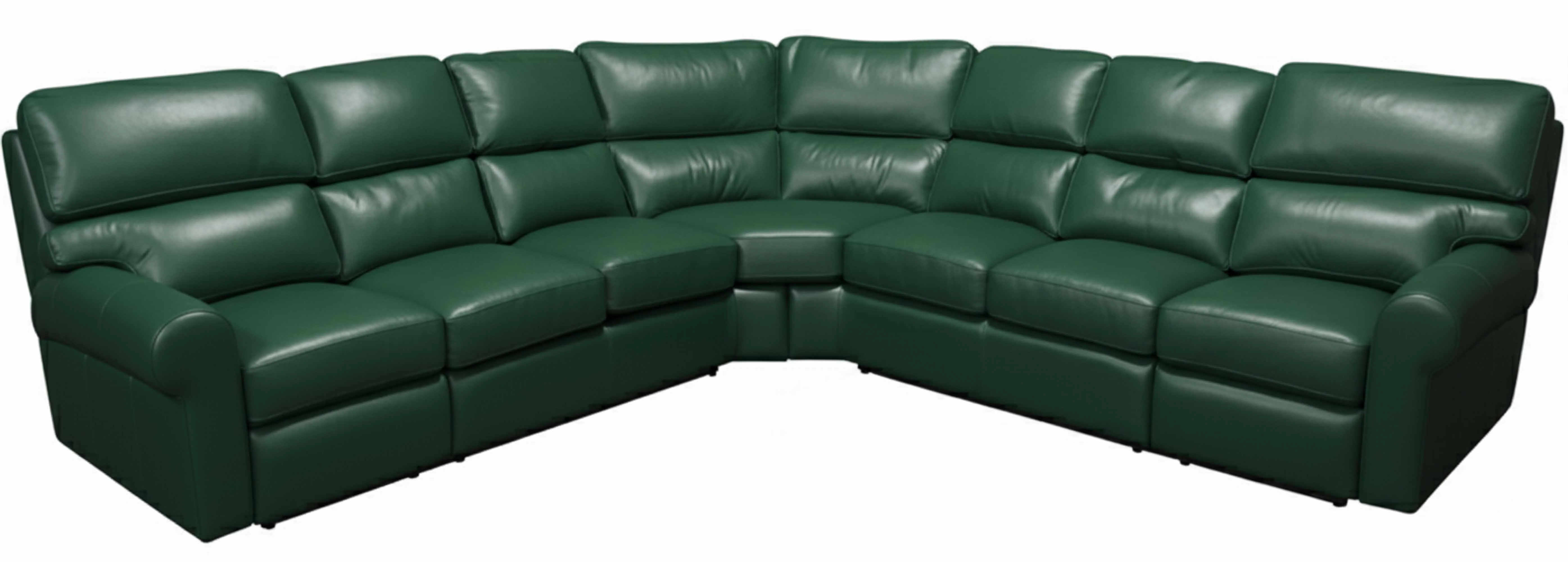 Brookfield Leather Sectional - Image 6