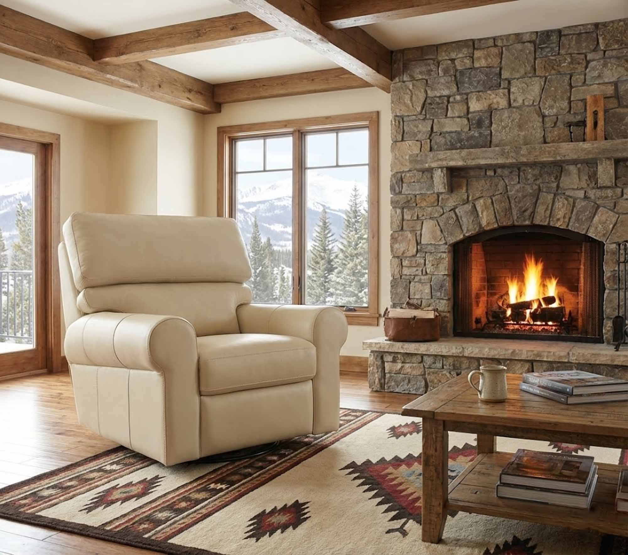 Brookhaven Leather Recliner - Image 11