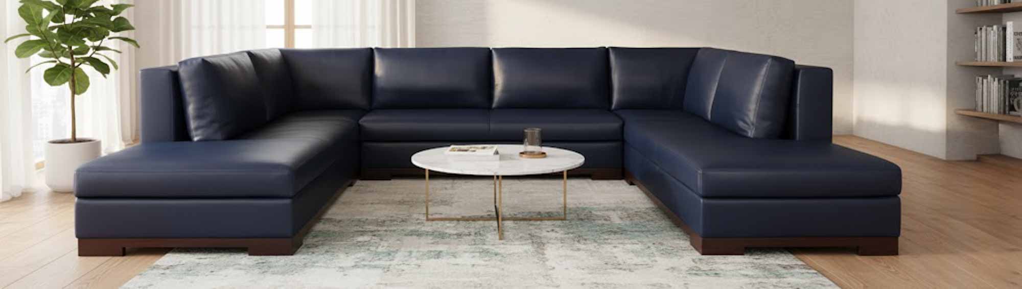 Brutus Leather Sectional - Image 3