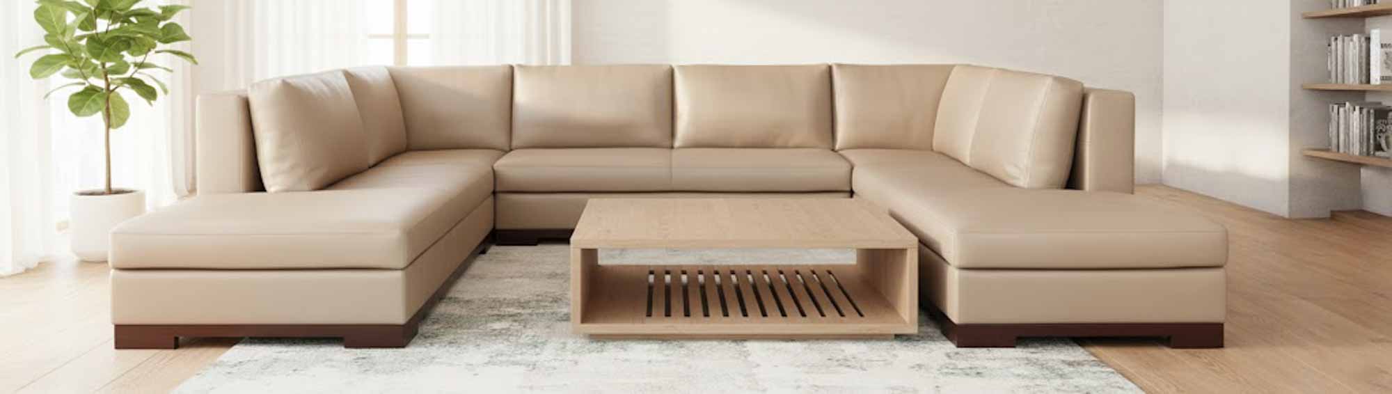 Brutus Leather Sectional - Image 4