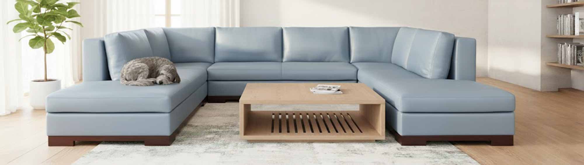 Brutus Leather Sectional - Image 5