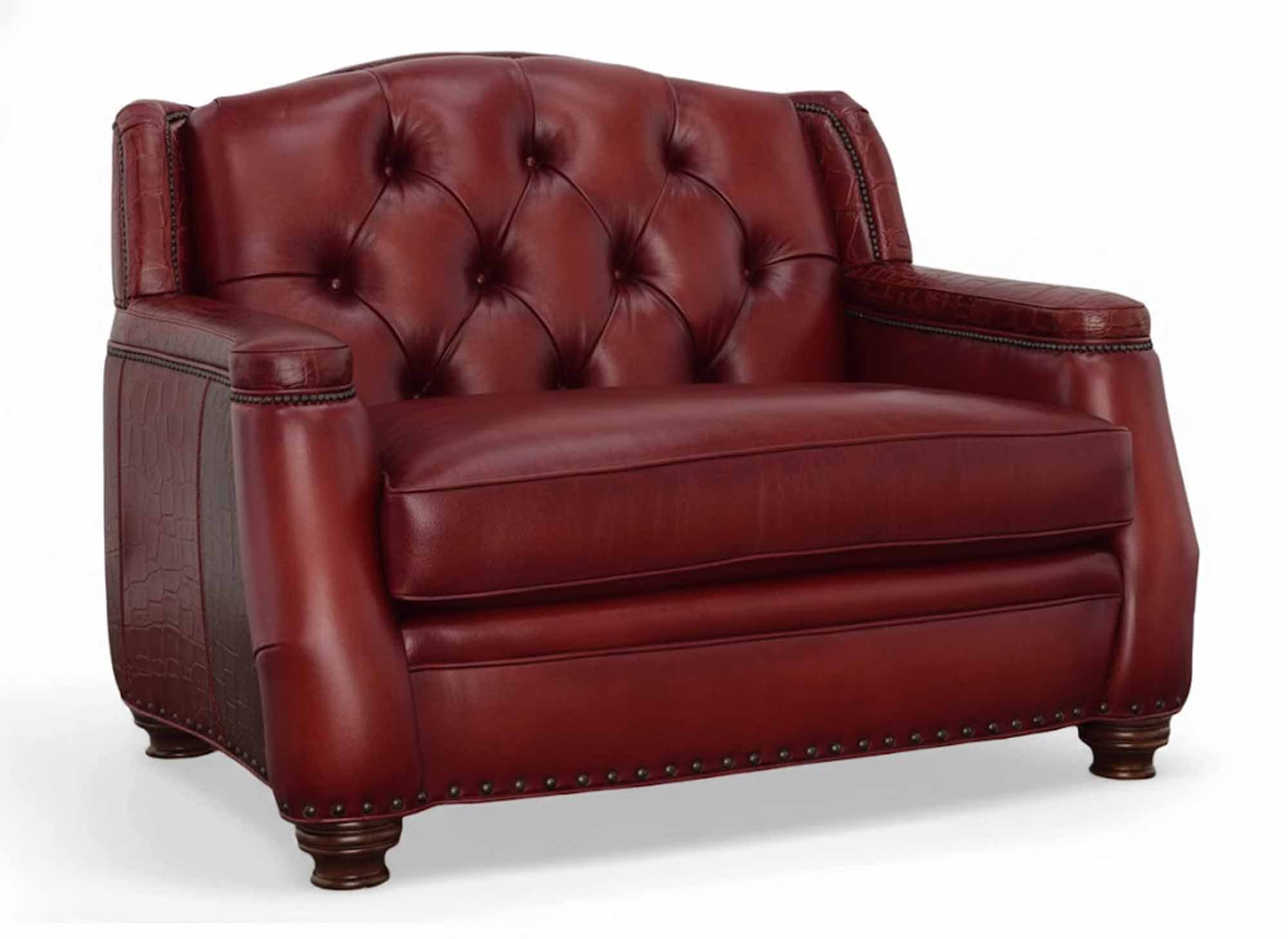 Callahan Leather Chair And A Half - Image 3