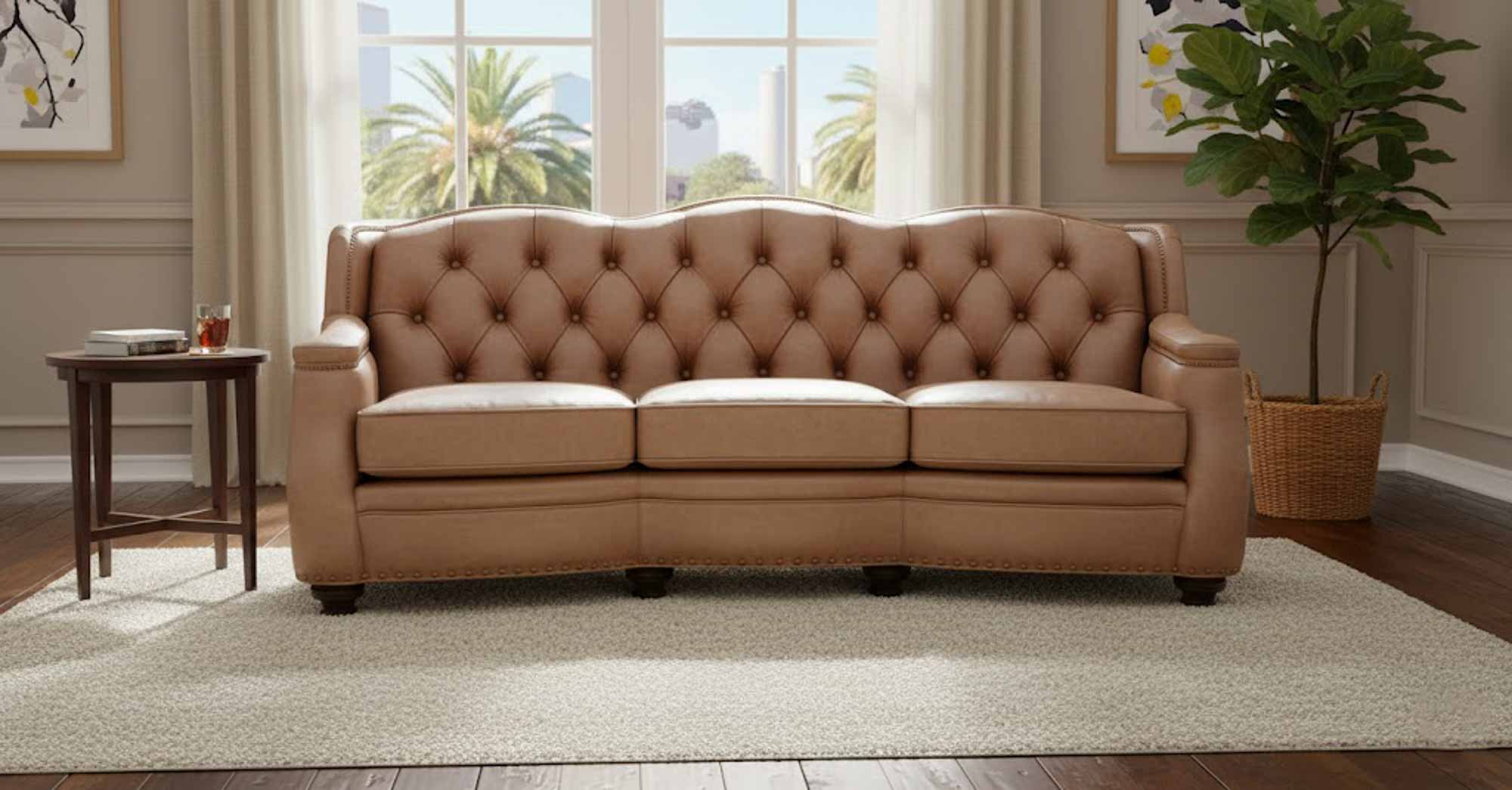 Callahan Leather Sofa - Image 8