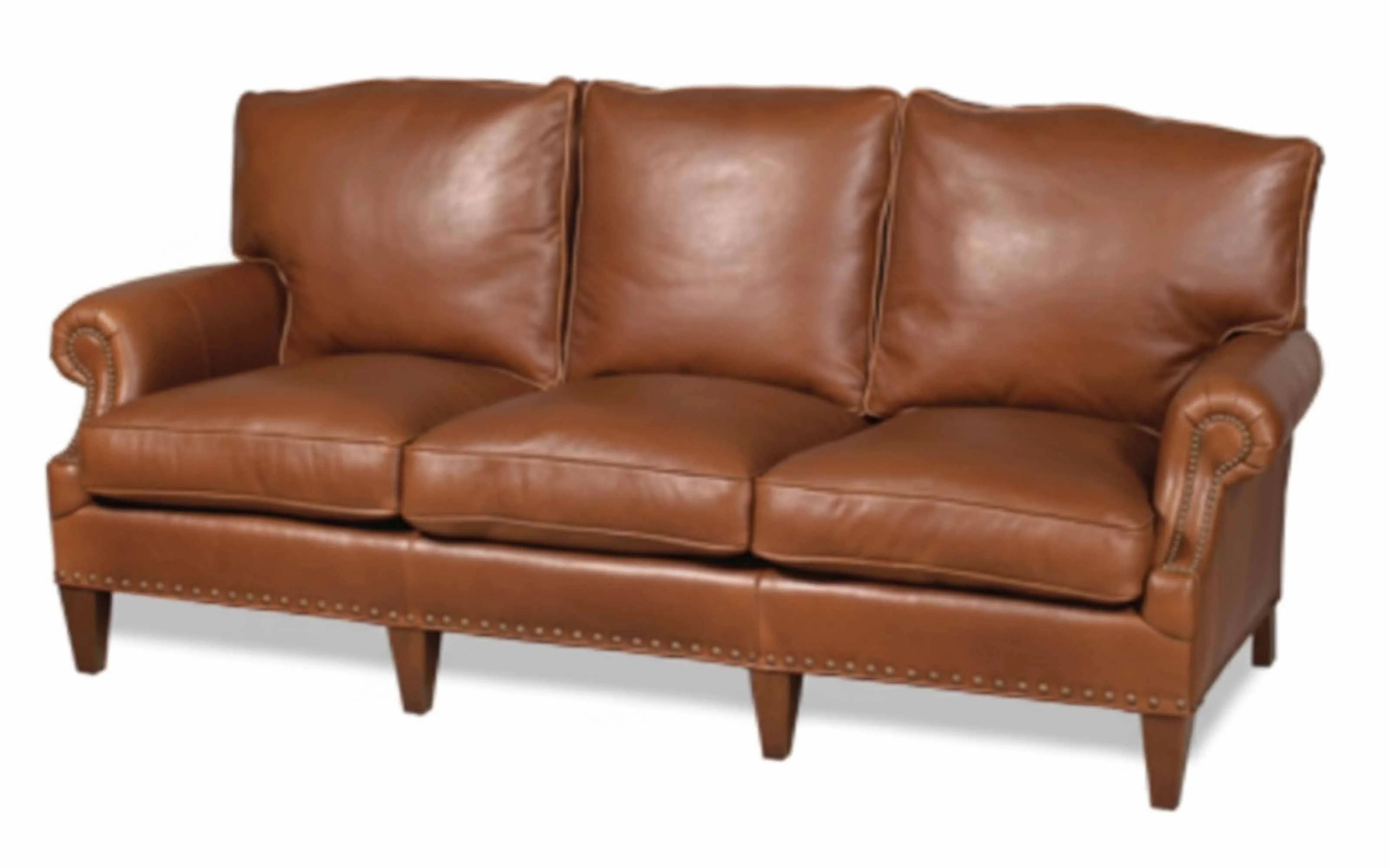Caroline Leather Sofa - Image 4