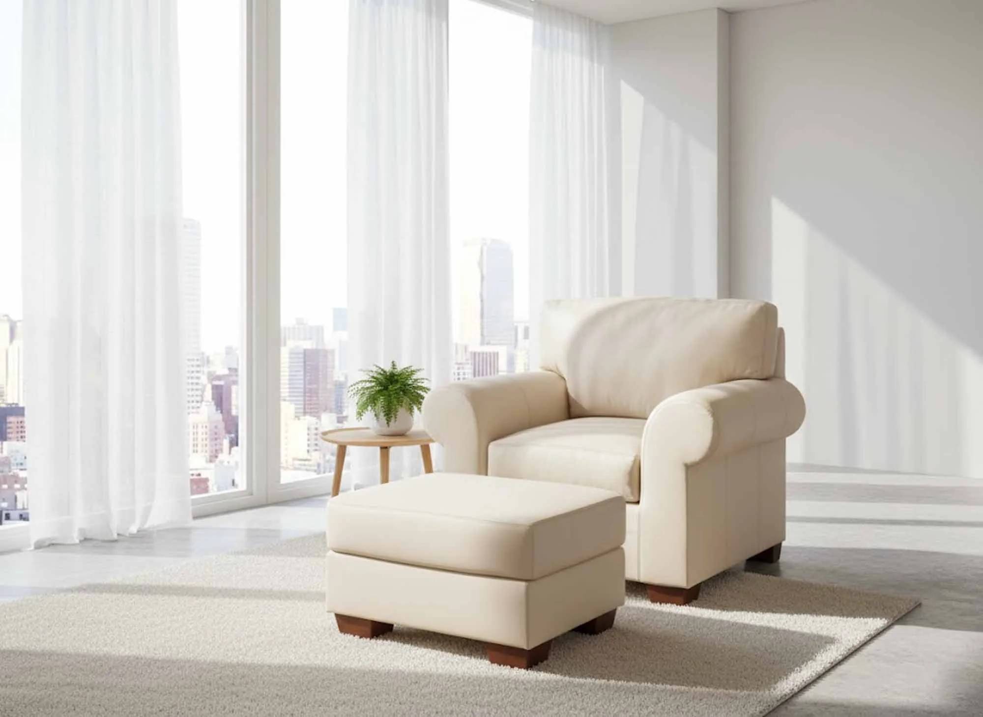 Castle Rock Leather Chair - Image 6