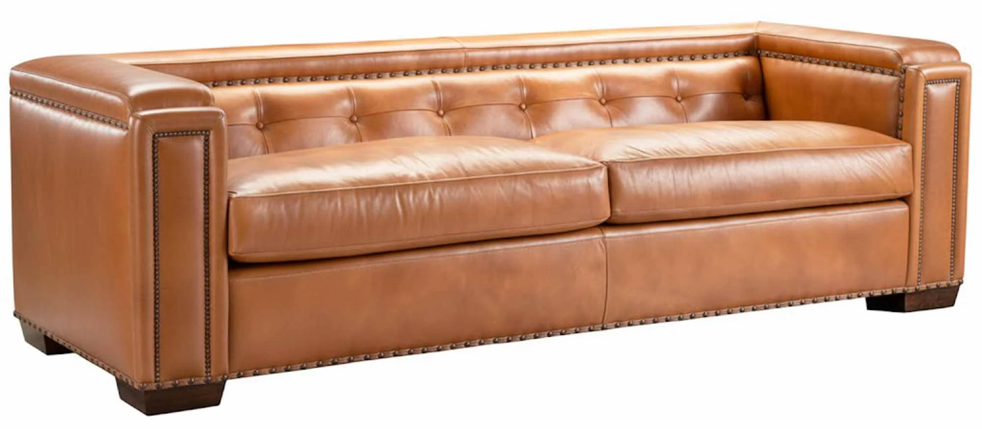 Caudalie Leather Sofa - Image 2