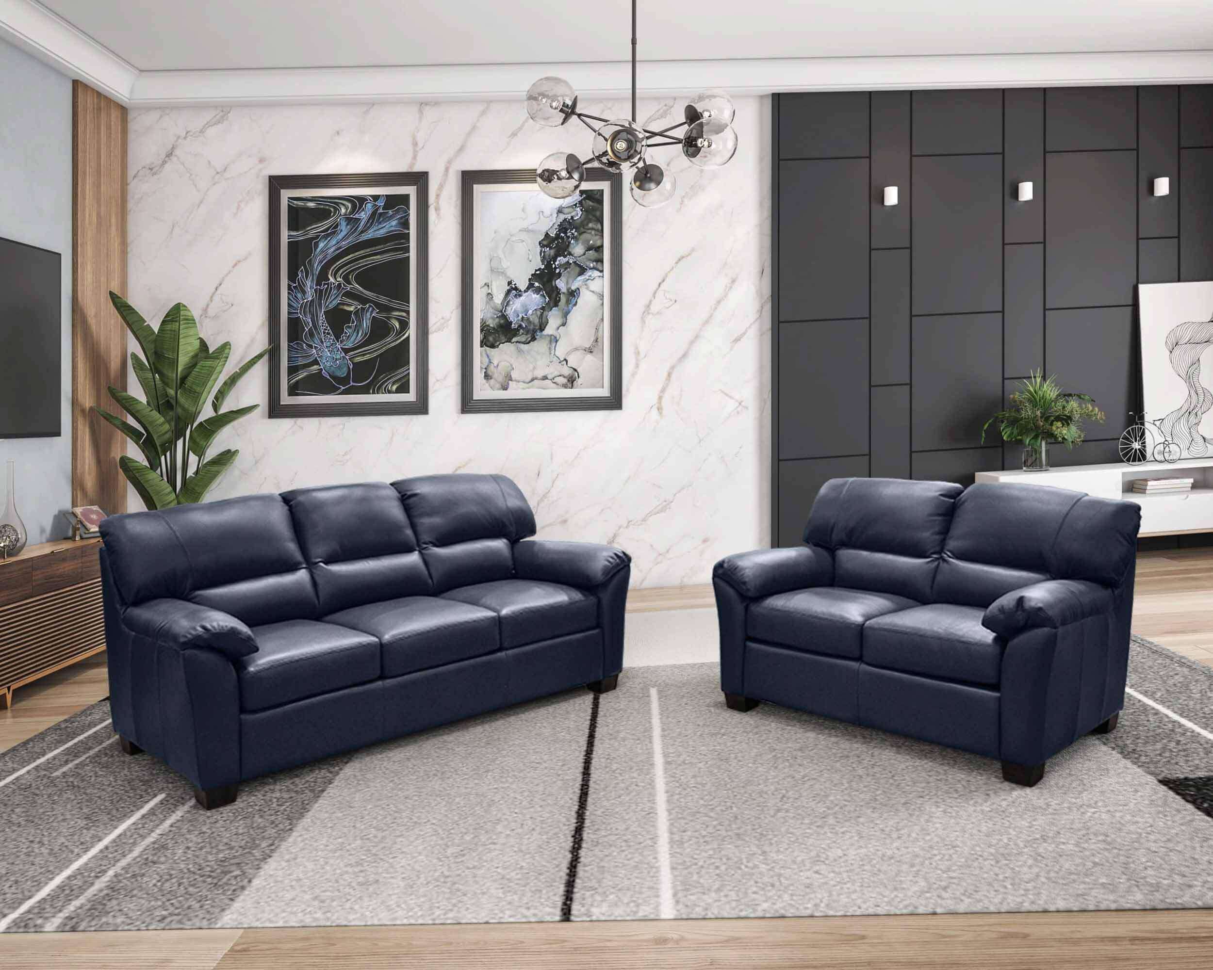 Cedar Heights Leather Sofa - Image 3