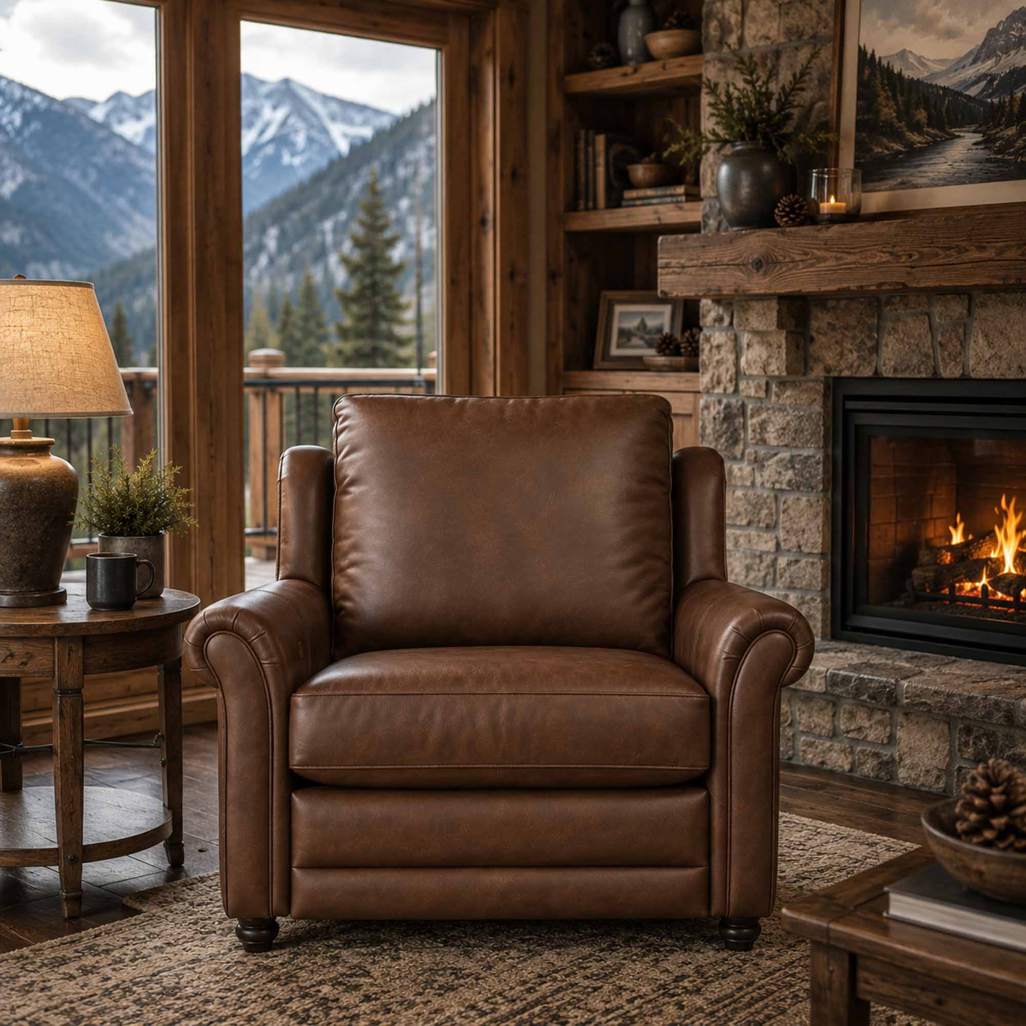 Celeste Leather Power Recliner - Image 4