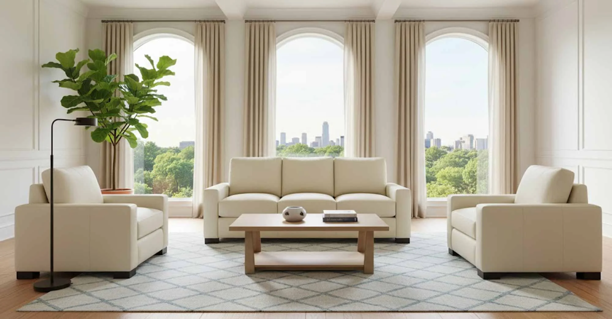 Chesapeake Leather Sofa - Image 4