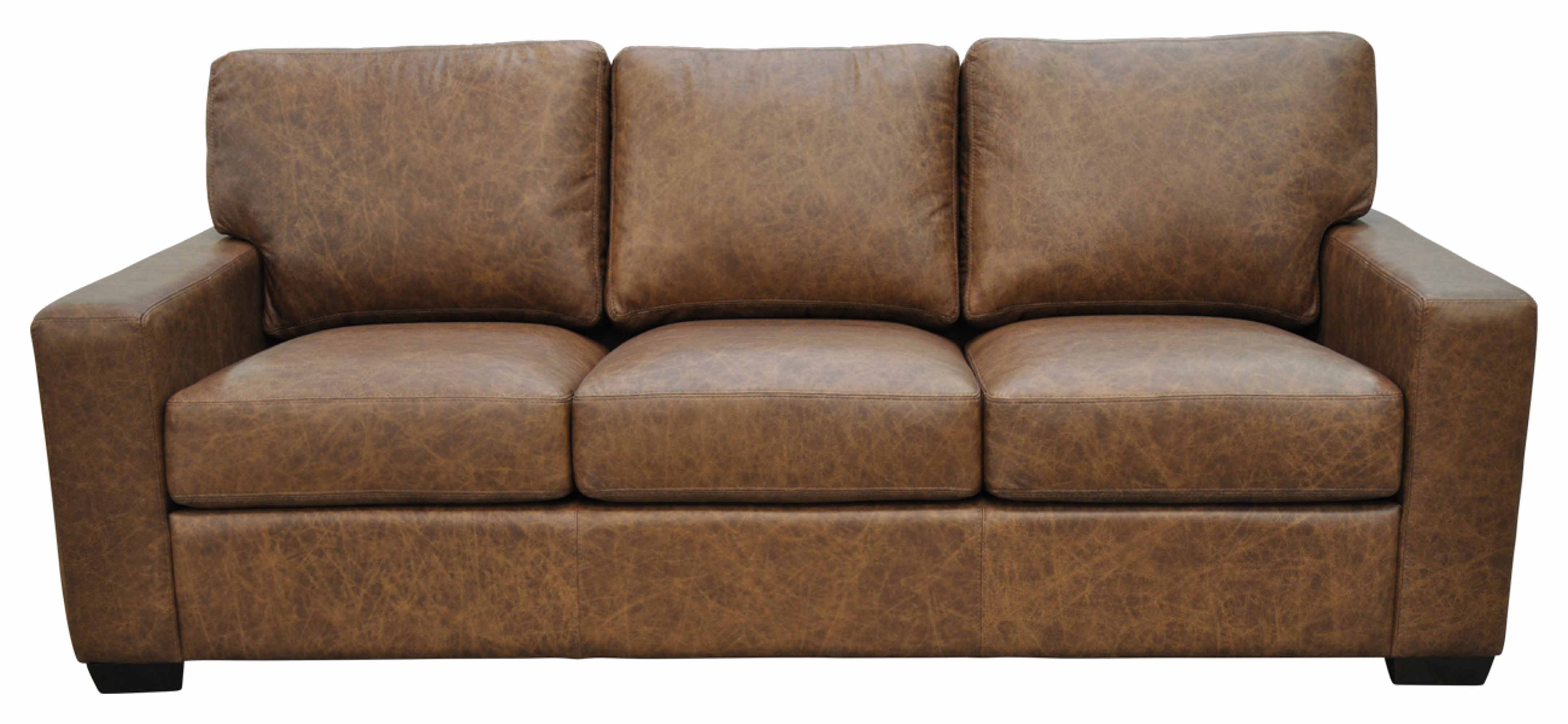 City Craft Leather Queen Size Sofa Sleeper