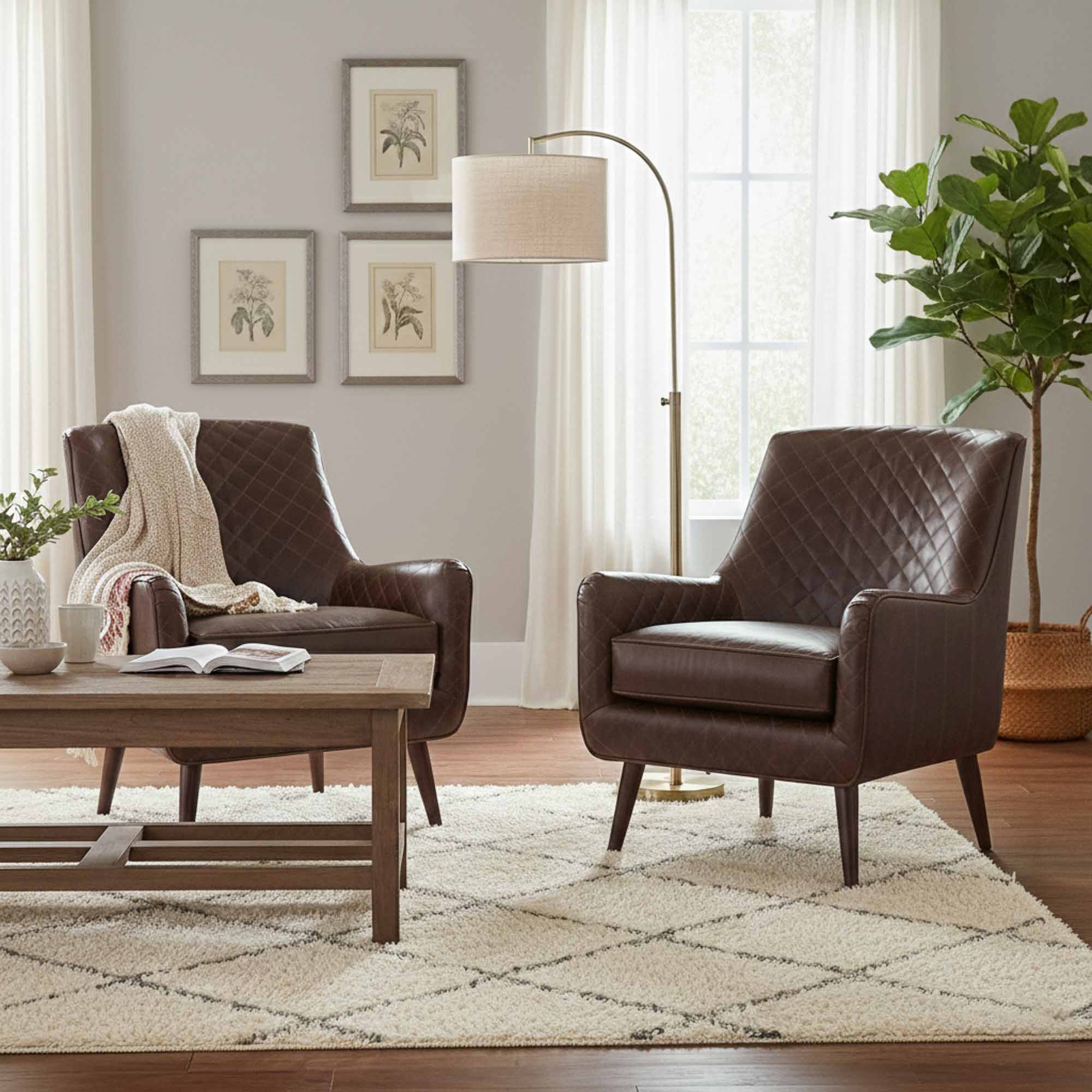 Clara Leather Chair - Image 5