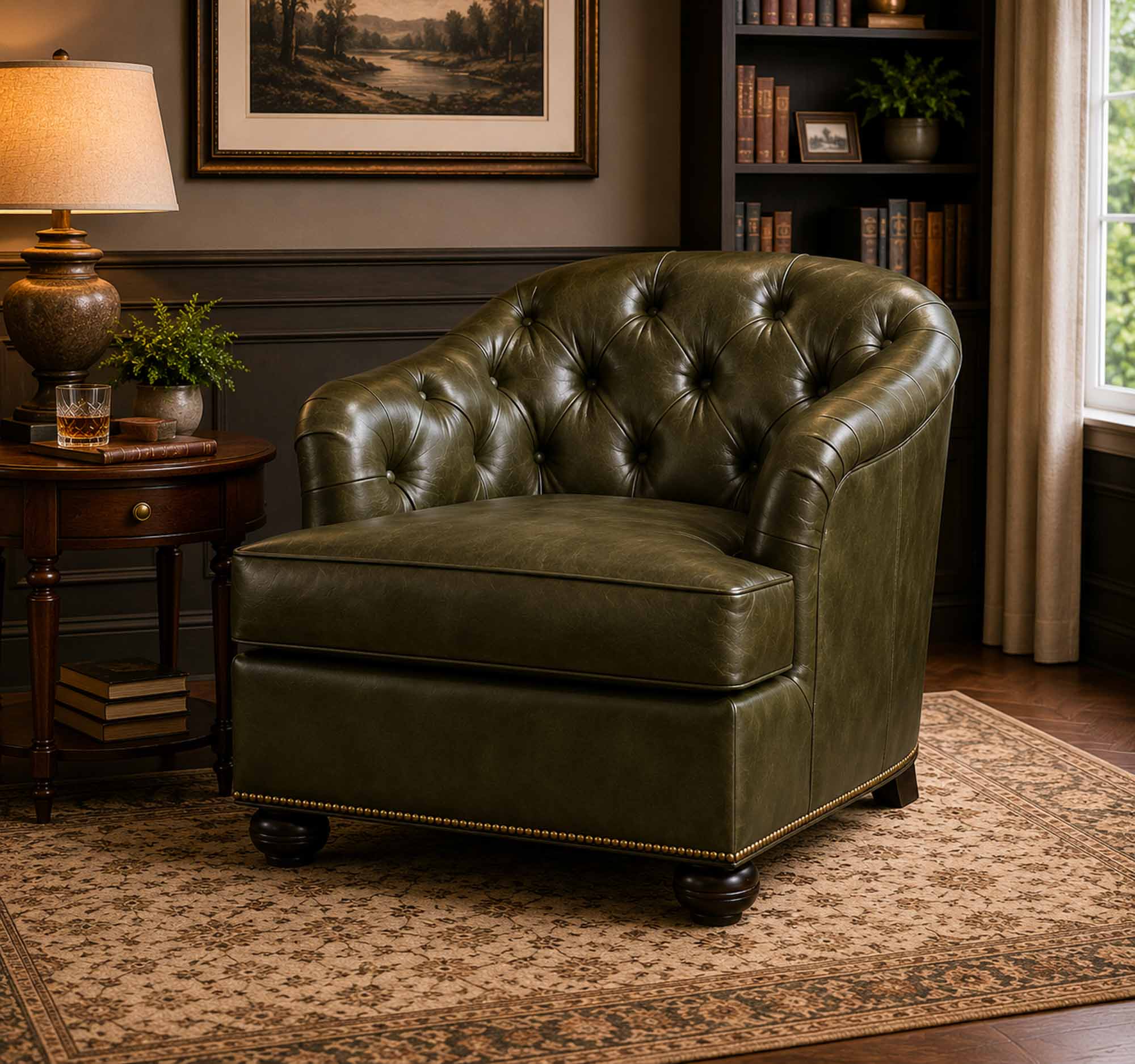 Coleman Leather Chair - Image 5