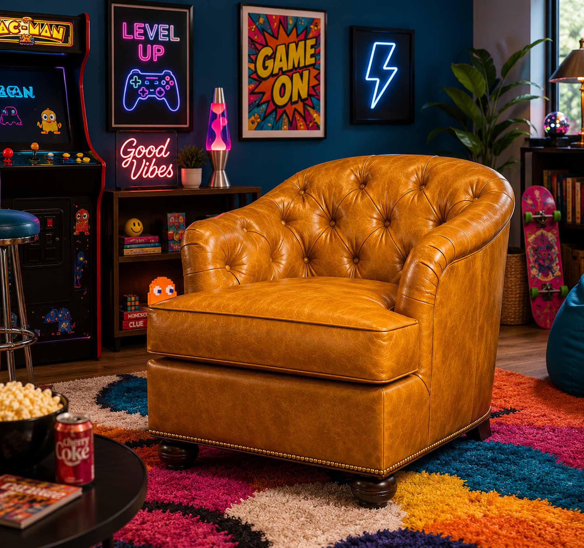 Coleman Leather Chair - Image 7
