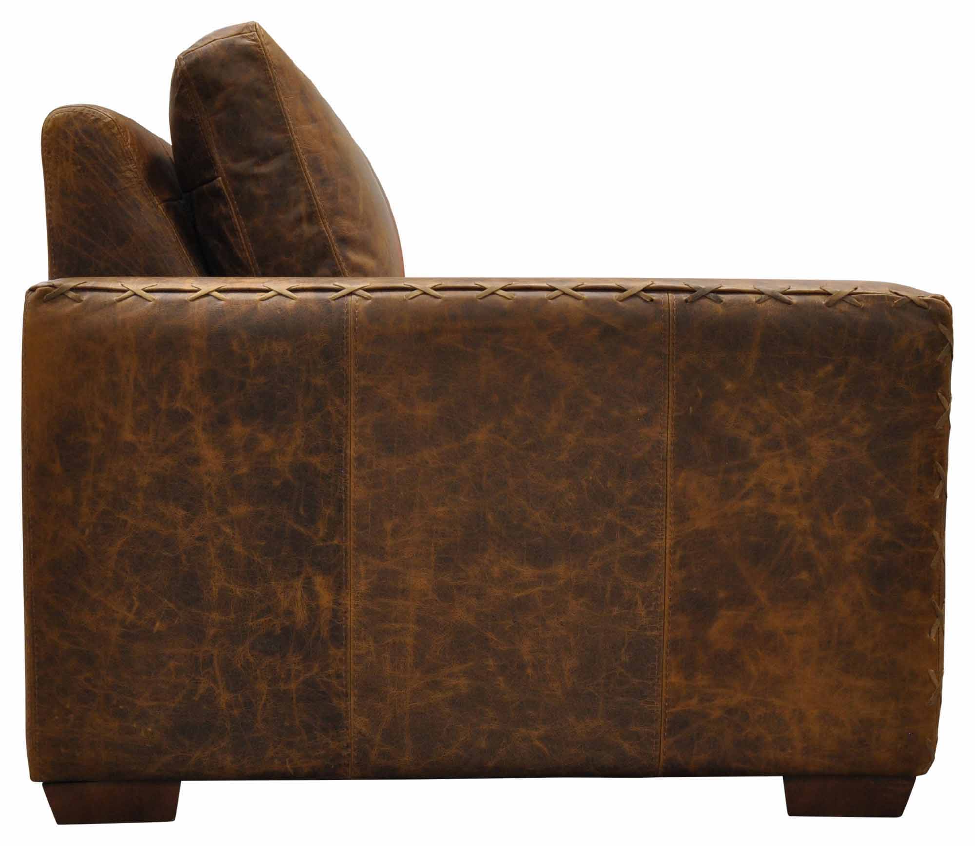 Colorado Leather Queen Size Sofa Sleeper - Image 3