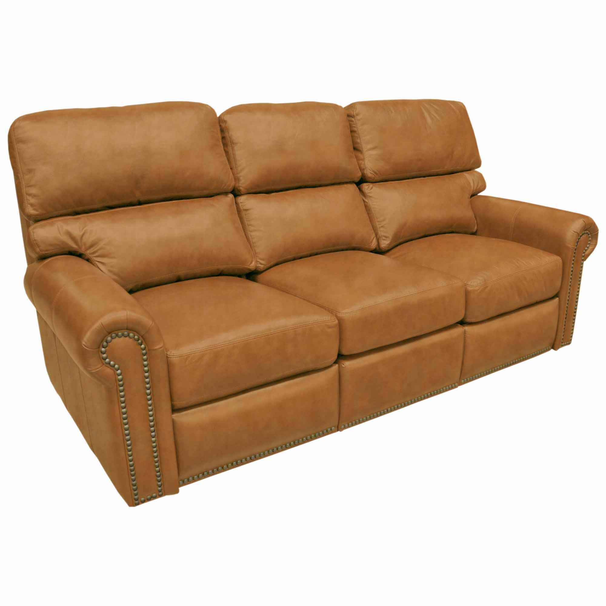 Connor Leather Full Size Sofa Sleeper - Image 2