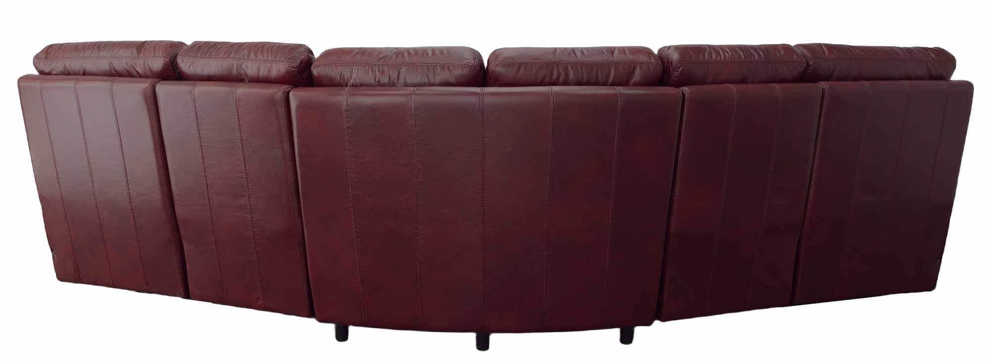 Connor Leather Reclining Sectional - Image 6