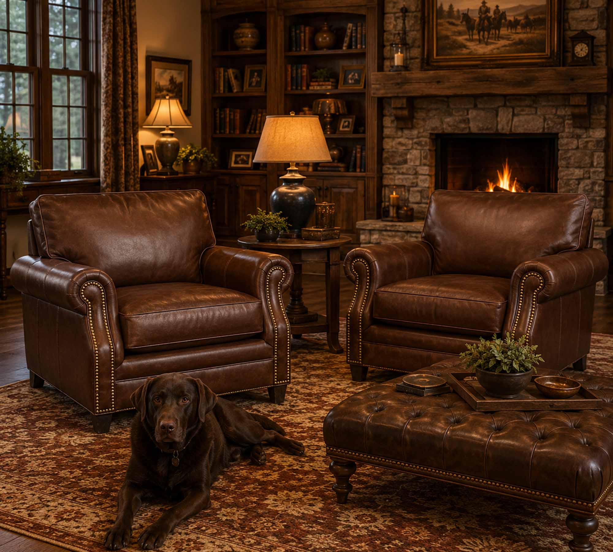 Conway Leather Chair - Image 2