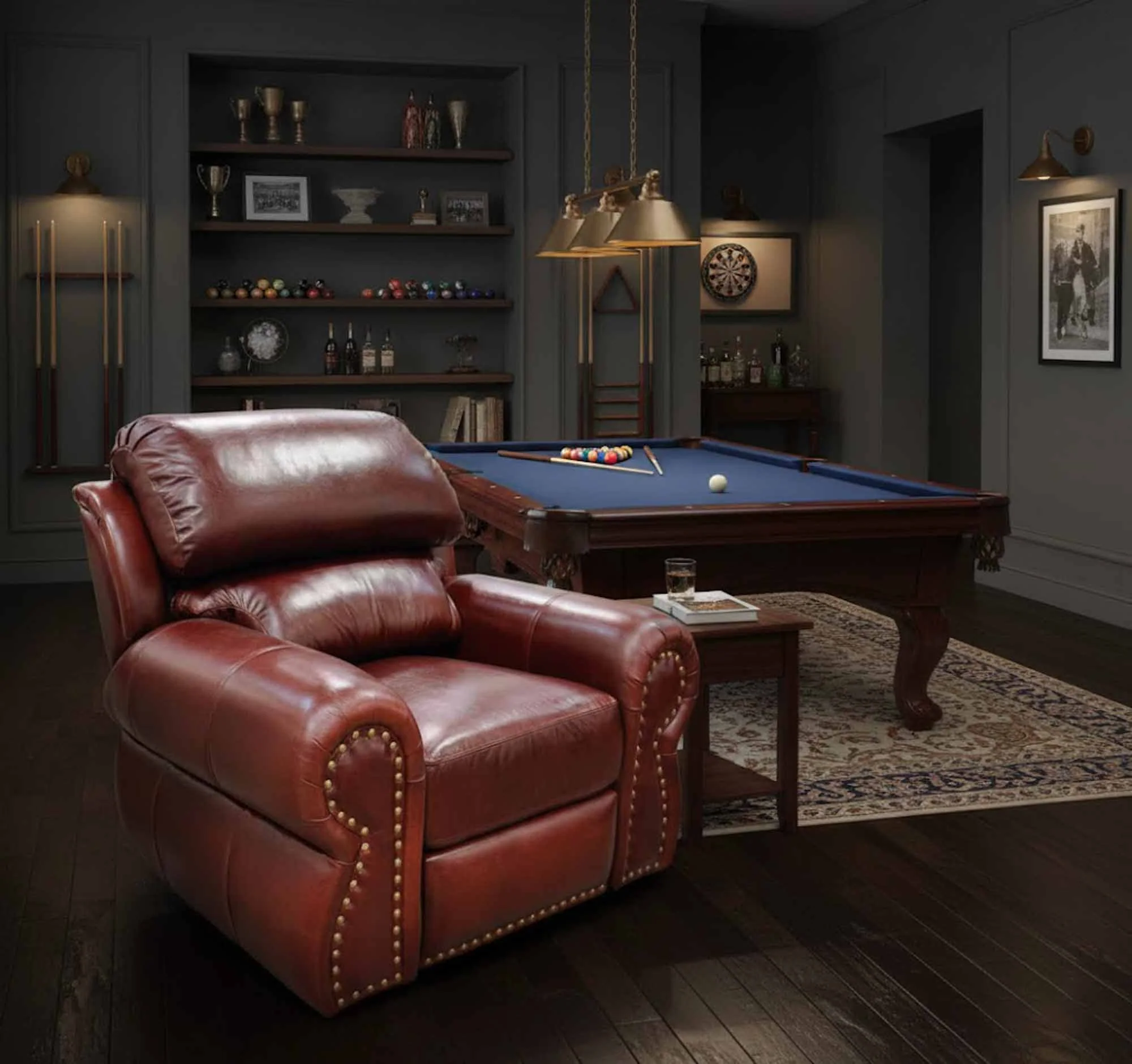 Cordova Leather Recliner - Image 4