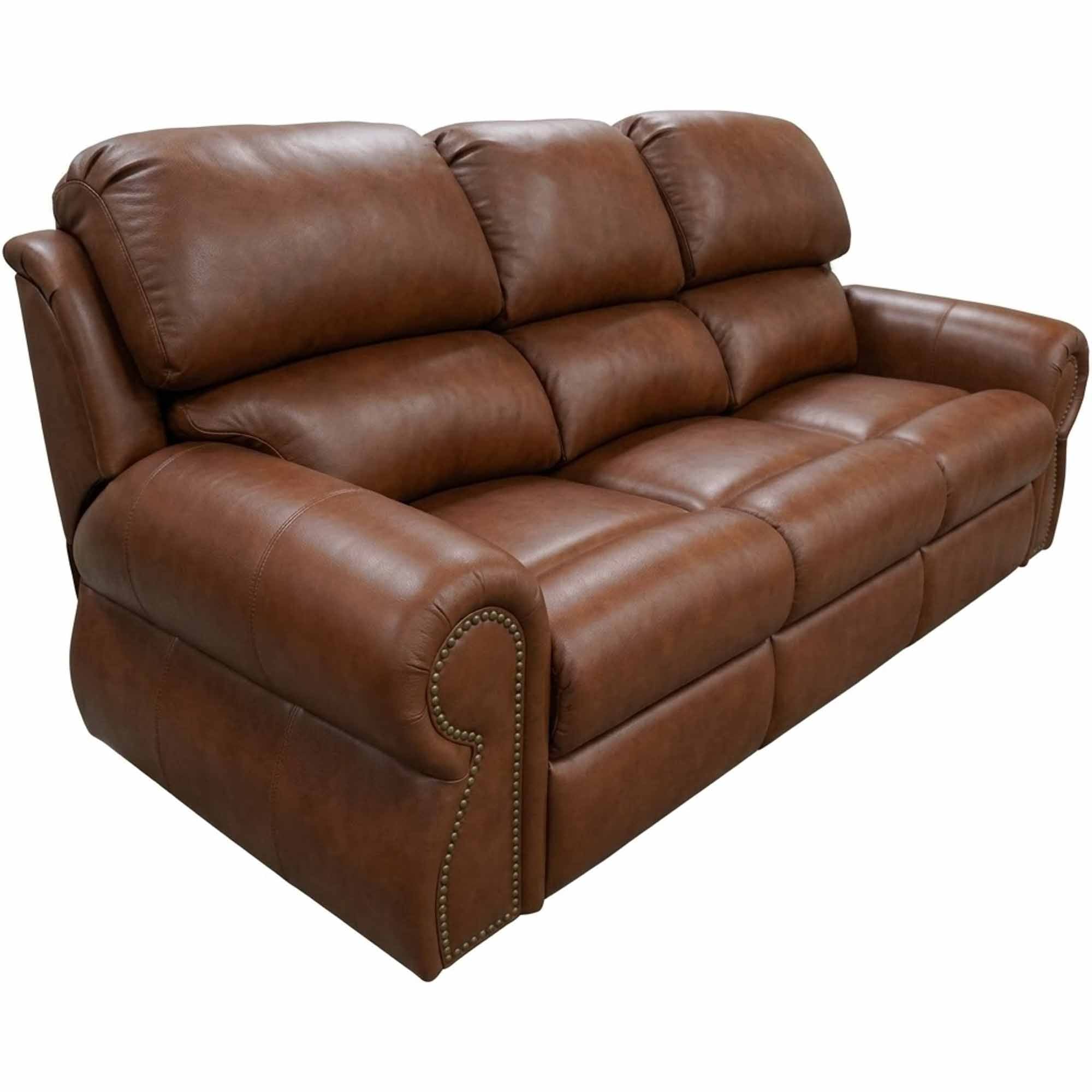 Cortina Leather Reclining Loveseat