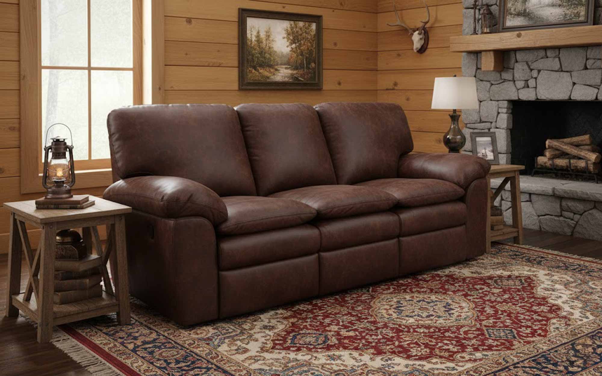 El Dorado Leather Full Size Sofa Sleeper - Image 4