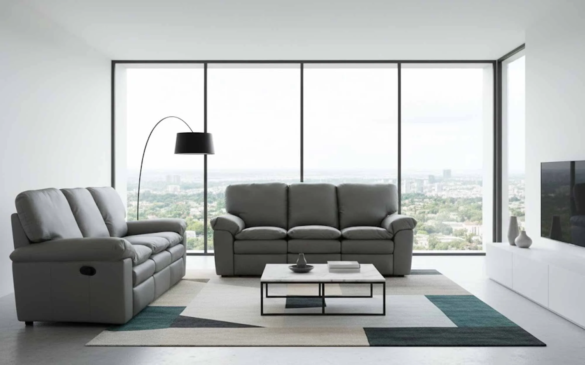 El Dorado Leather Reclining Sofa - Image 2