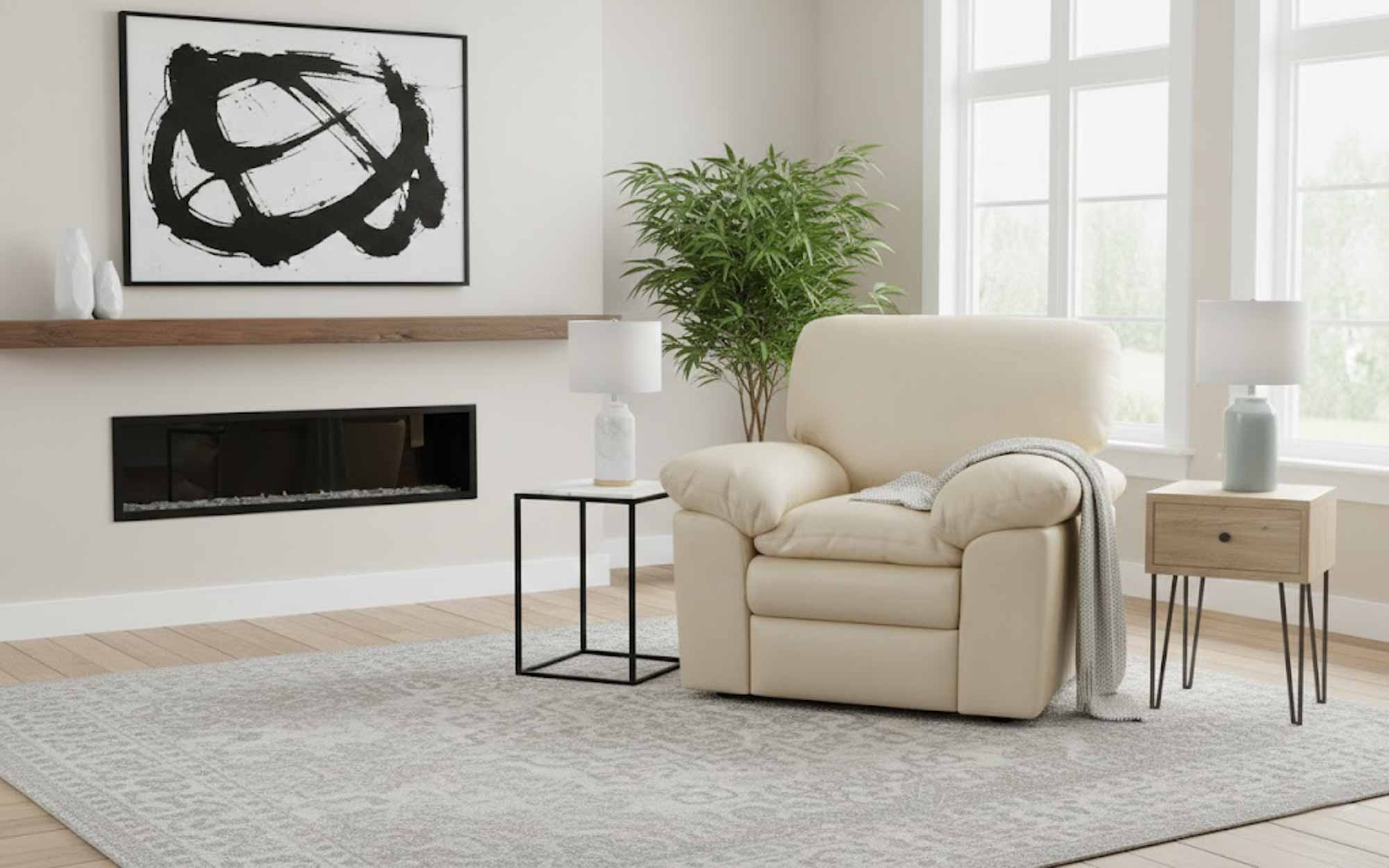 El Dorado Leather Swivel Glider Recliner - Image 3