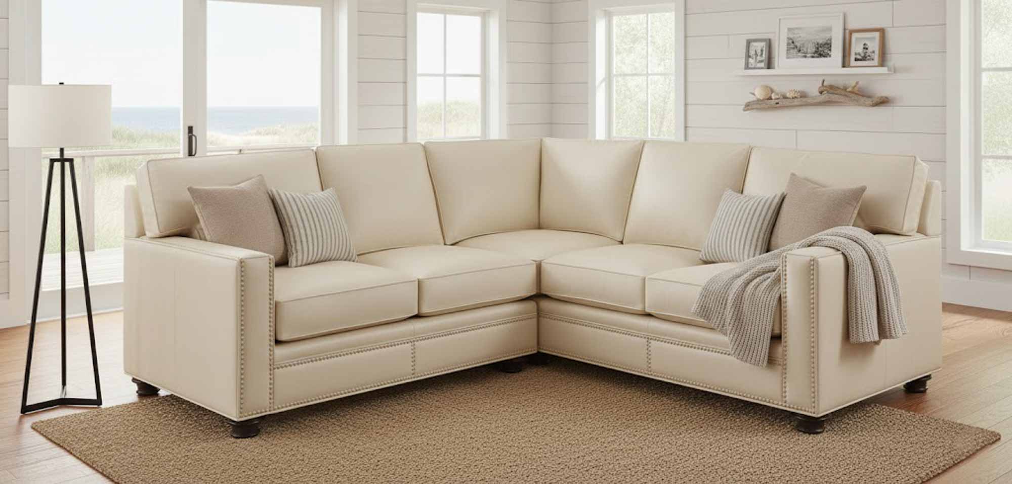 El Paso Leather Sectional - Image 3