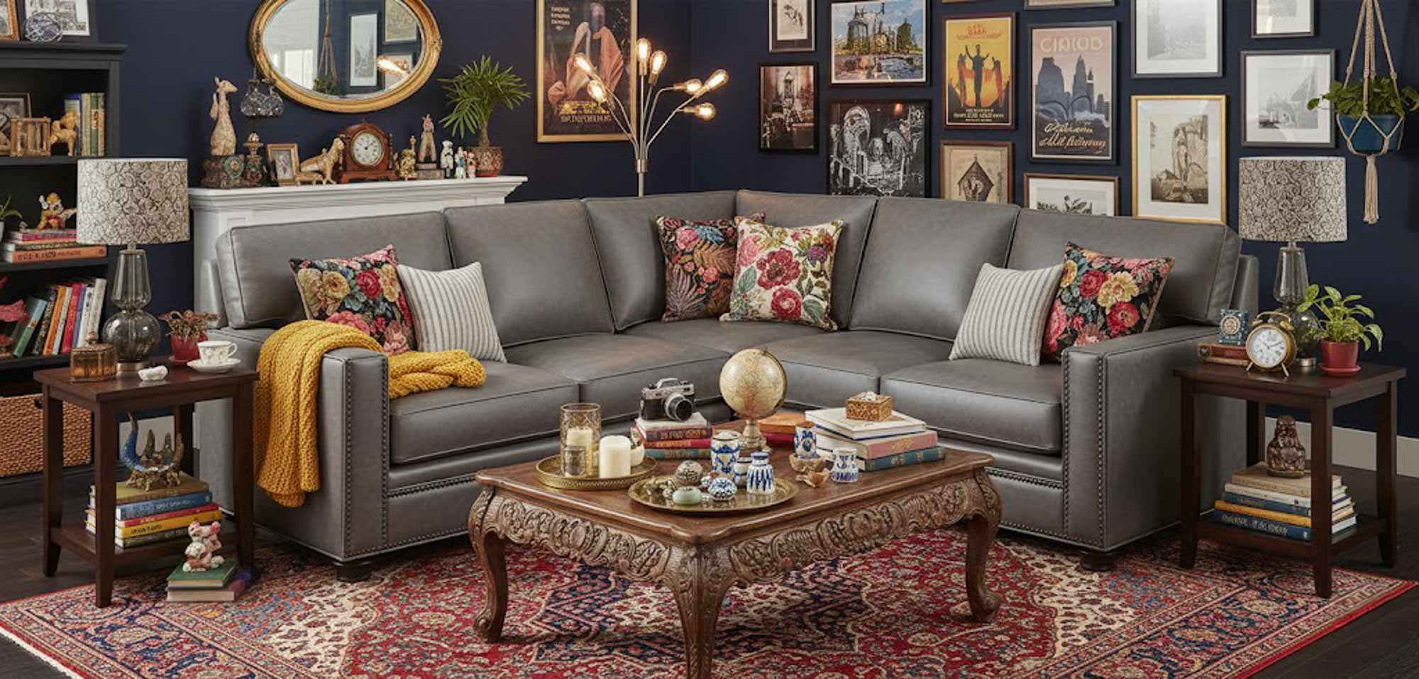 El Paso Leather Sectional - Image 4