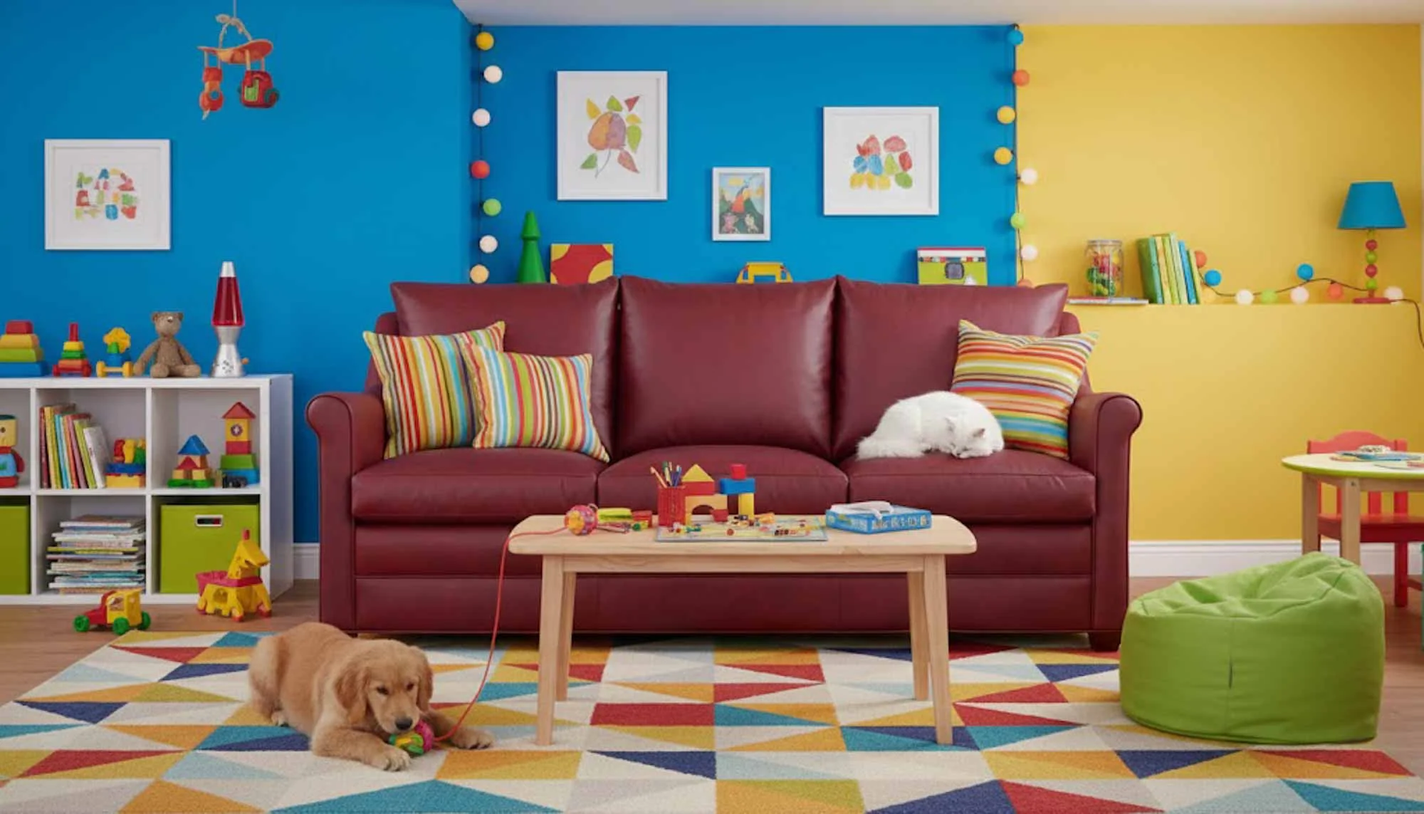 Ella Leather Sofa - Image 8