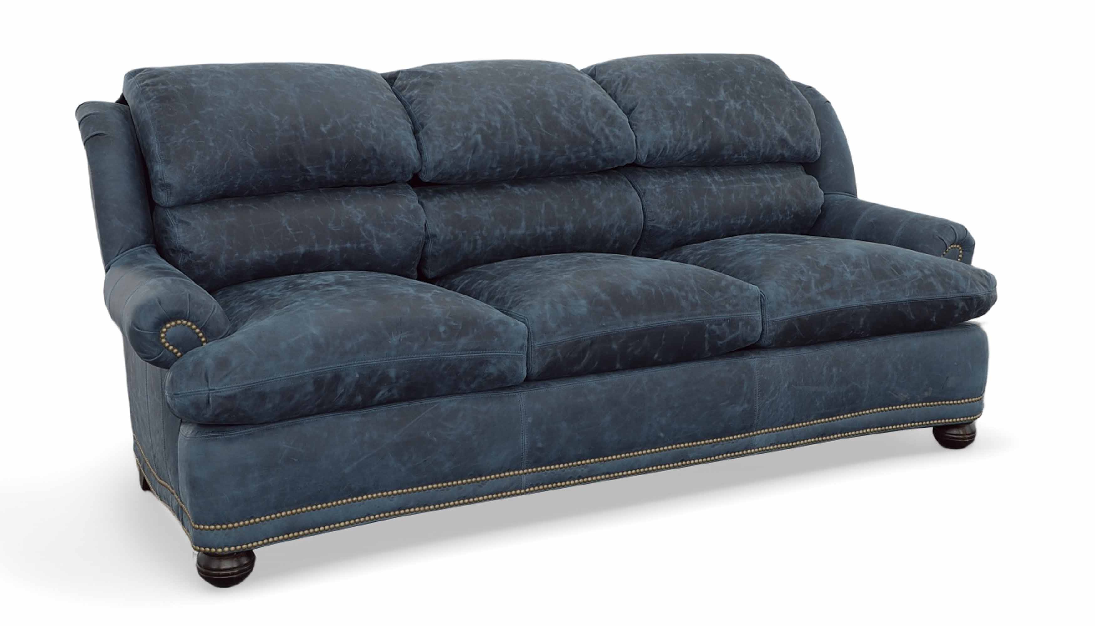 Ellis Leather Queen Size Sofa Sleeper - Image 4