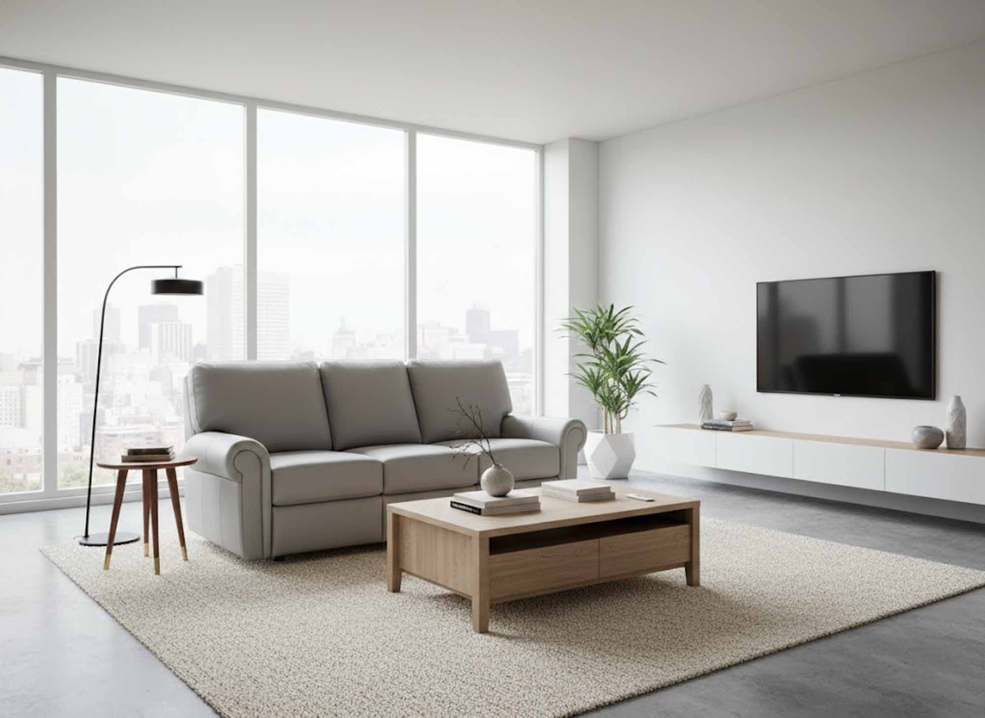 Fairbanks Leather Reclining Sofa - Image 7