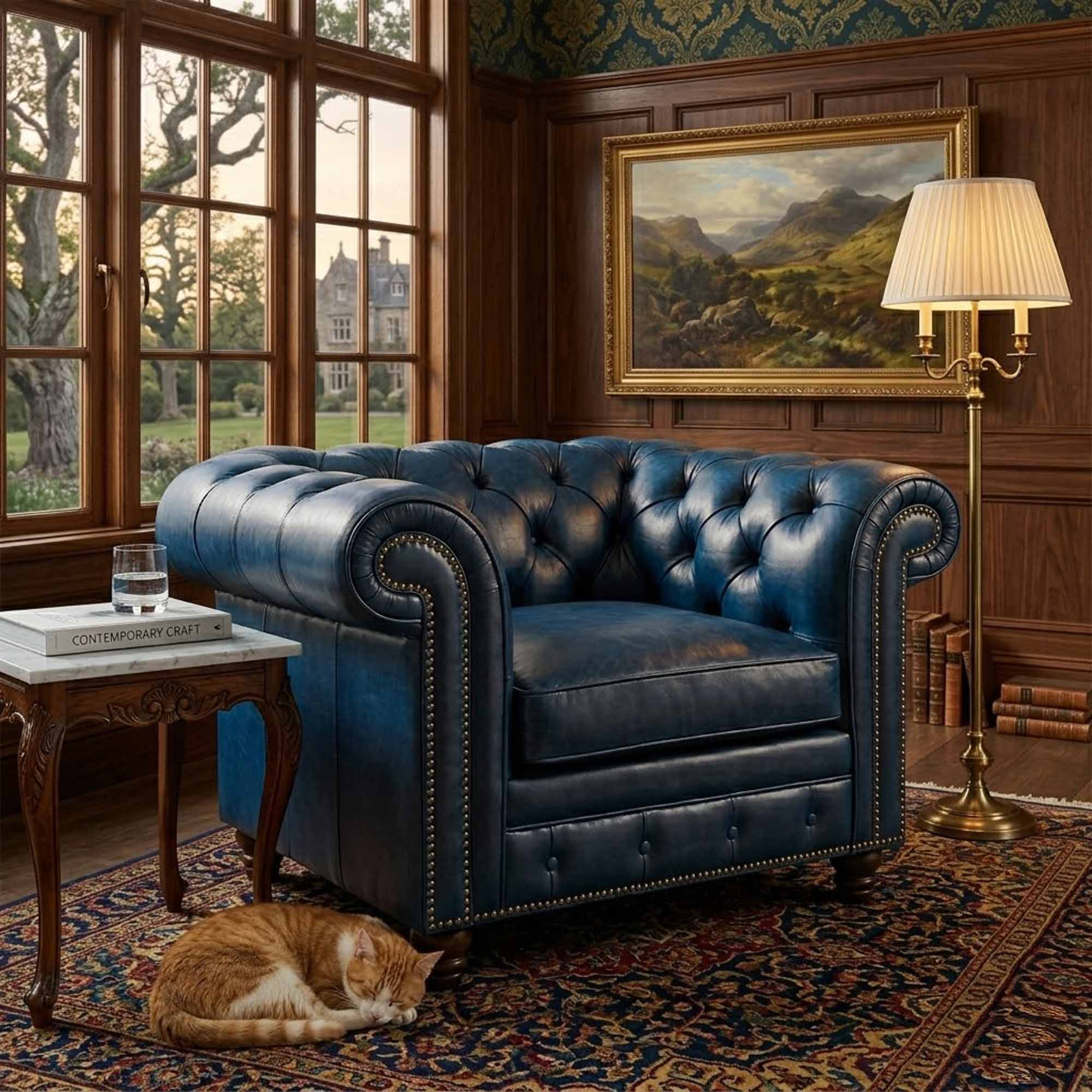 Fredrick Leather Chair - Image 3