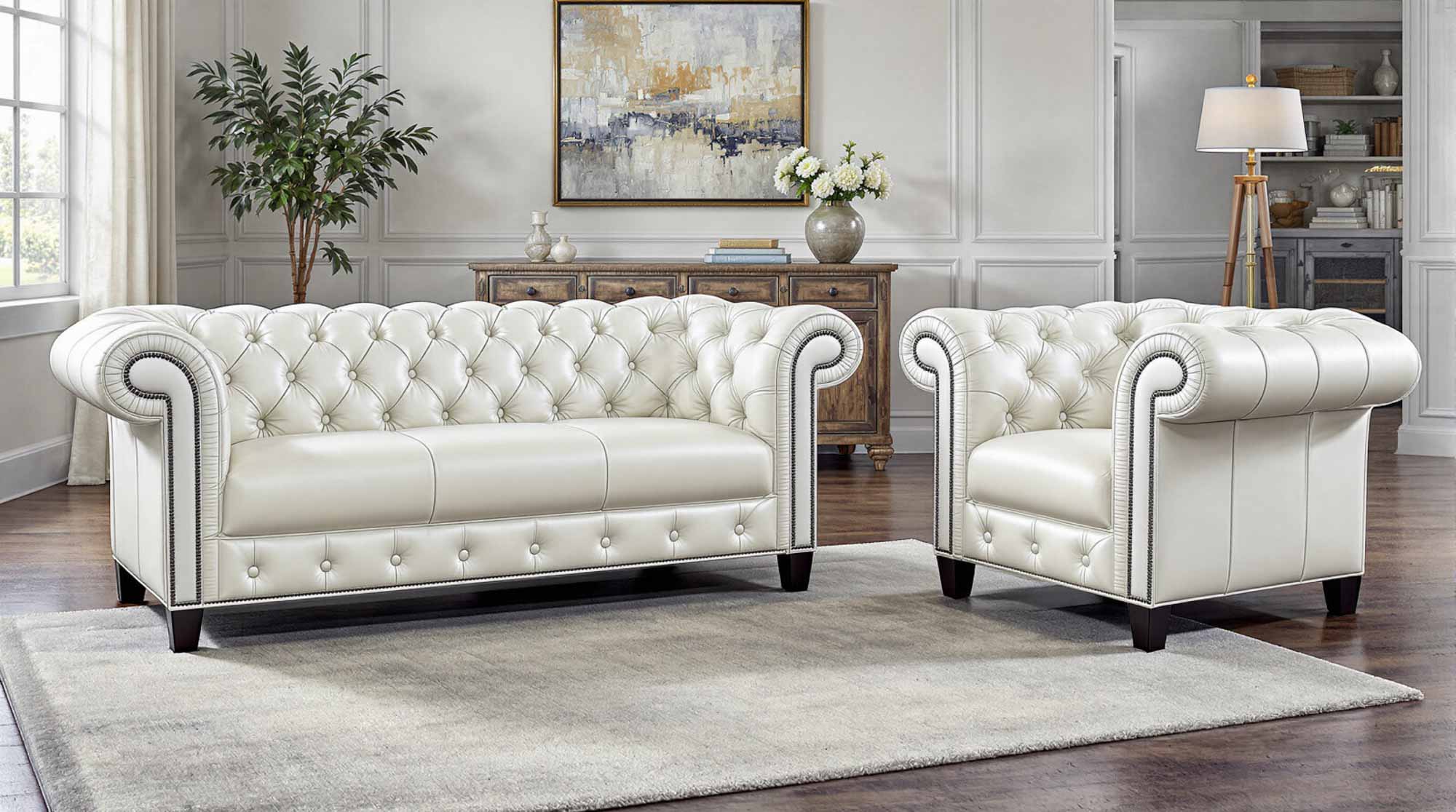Fredrick Leather Chair - Image 4